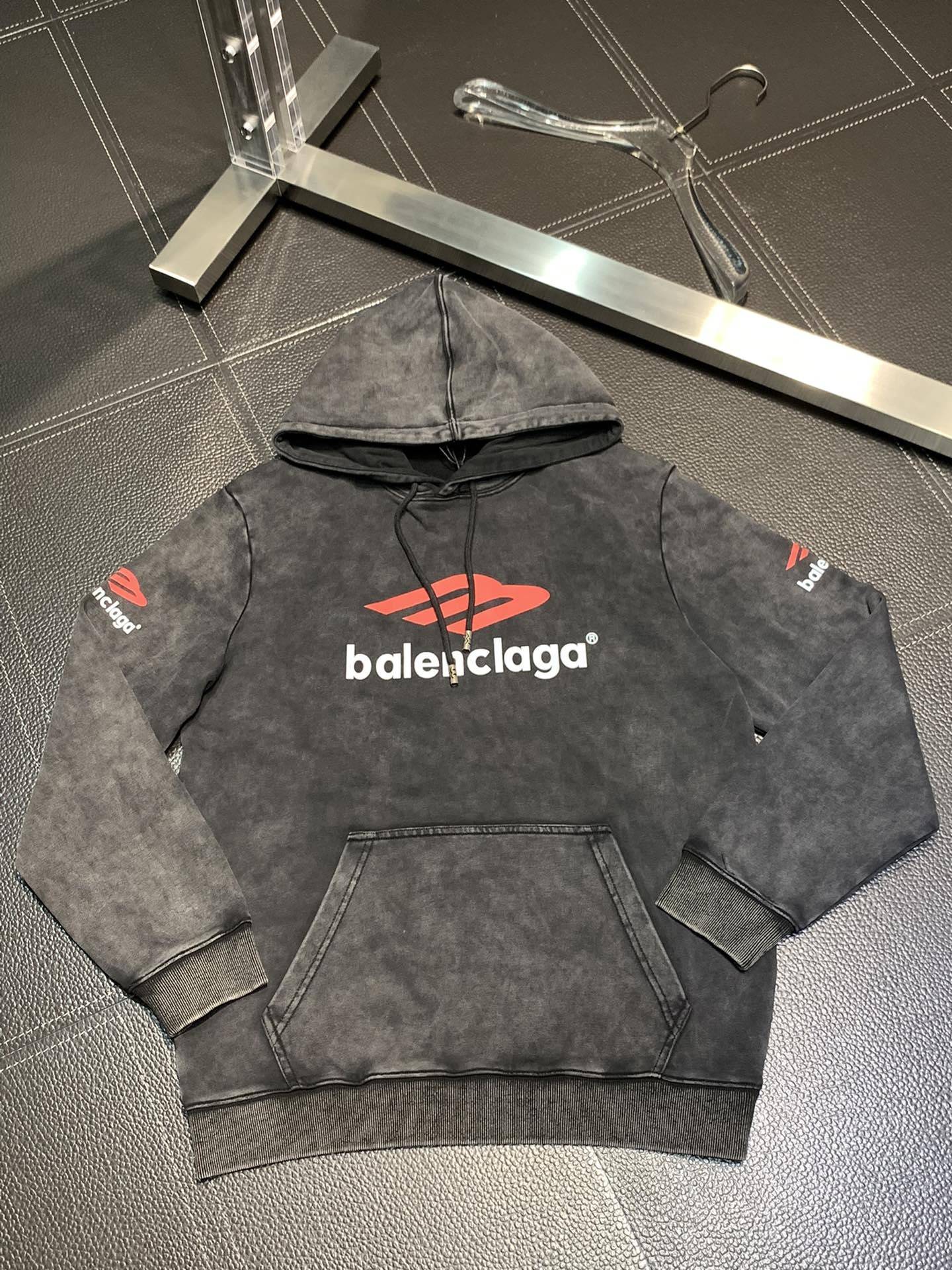 Balenciaga Men''s casual hooded sweatshirt
