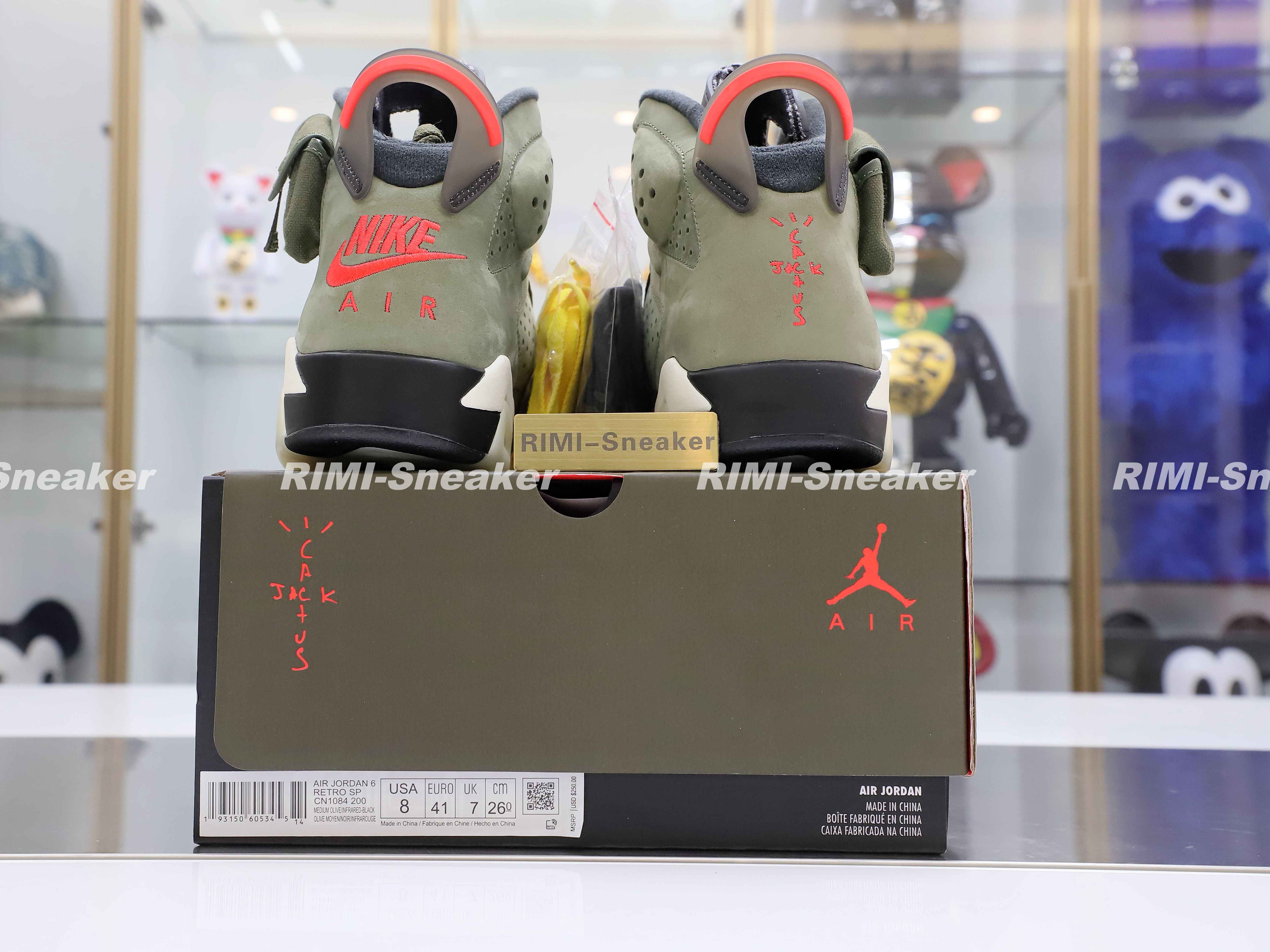 TRAVIS SCOTT X AIR JORDAN 6 RETRO