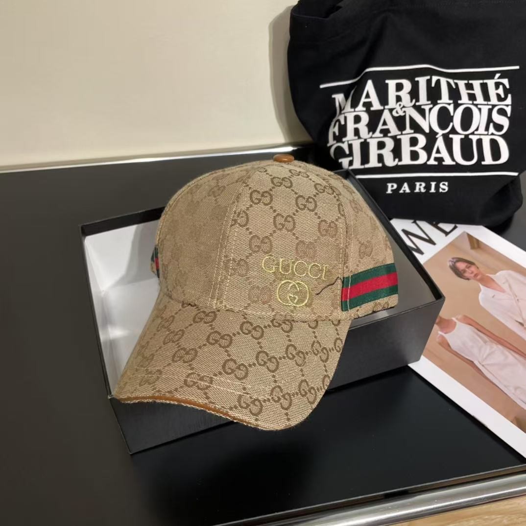 [#4826] G*u*i baseball cap peaked c ap hat
