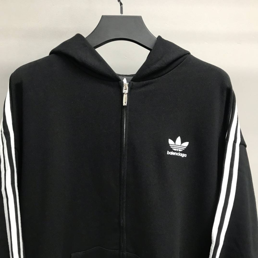 Balenciaga Ardy Wiranata logo zipper hoodie