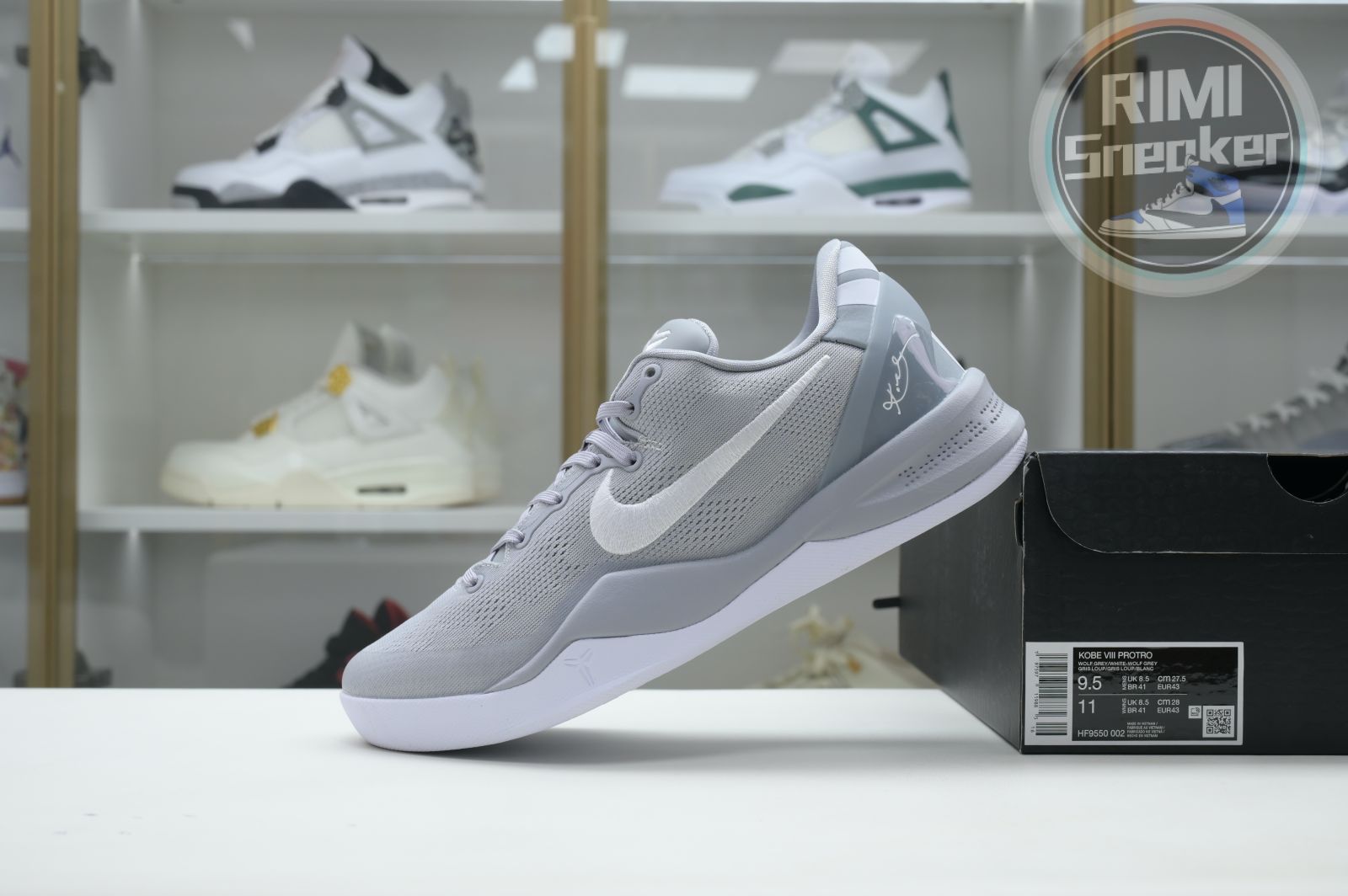 Nike Kobe 8 Protro "Wolf Grey"