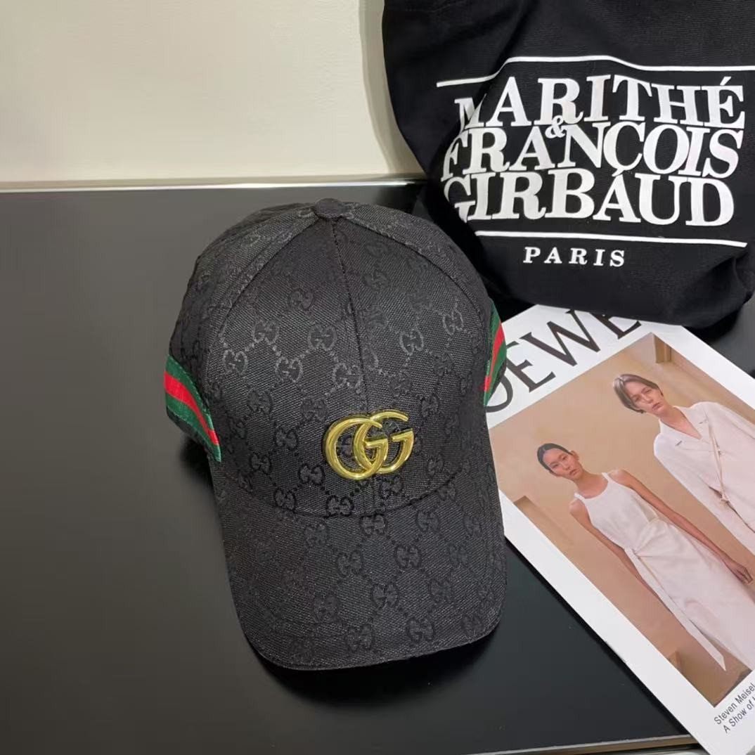 [#4830] G*u*i baseball cap peaked c ap hat