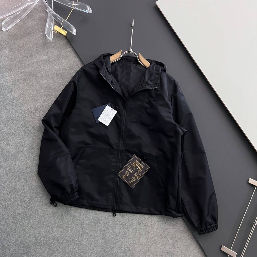 Louis Vuitton 24 new double-sided printed Presbyterian jacket