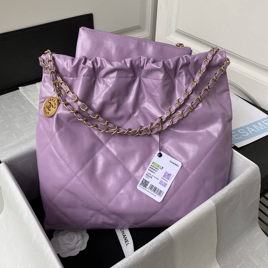 CH*EL2022S Hot 22 Bag Shopping Bag AS3261, Top Quality! Size:39*42*8cm