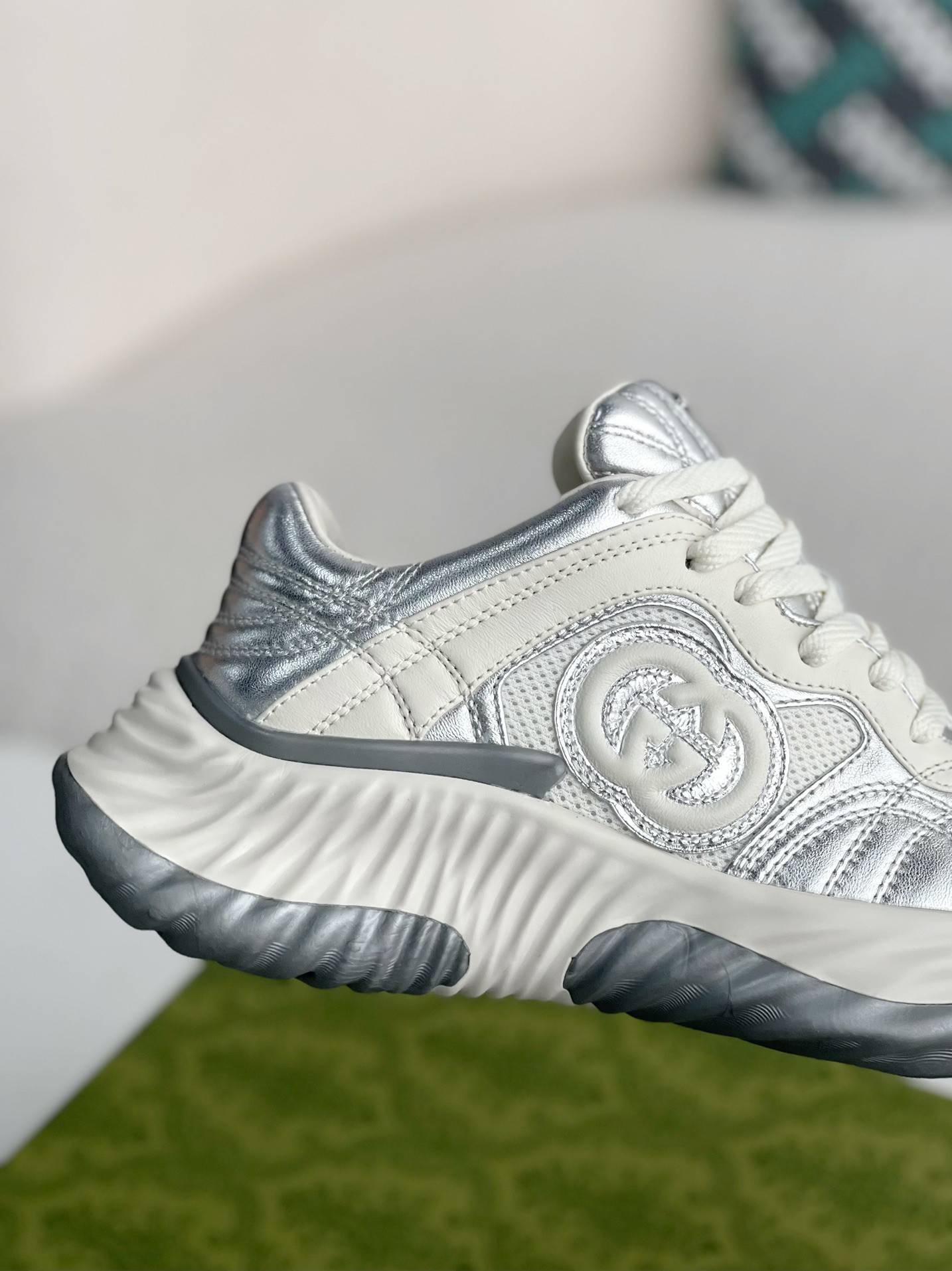 Interlock Double G low-top casual shoes