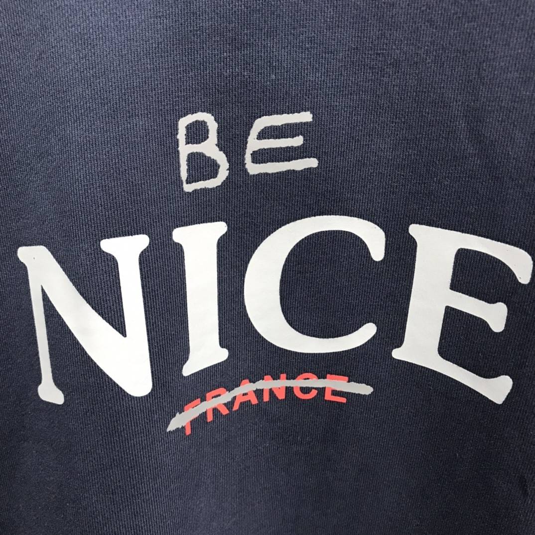 Balenciaga BE NICE hooded sweatshirt