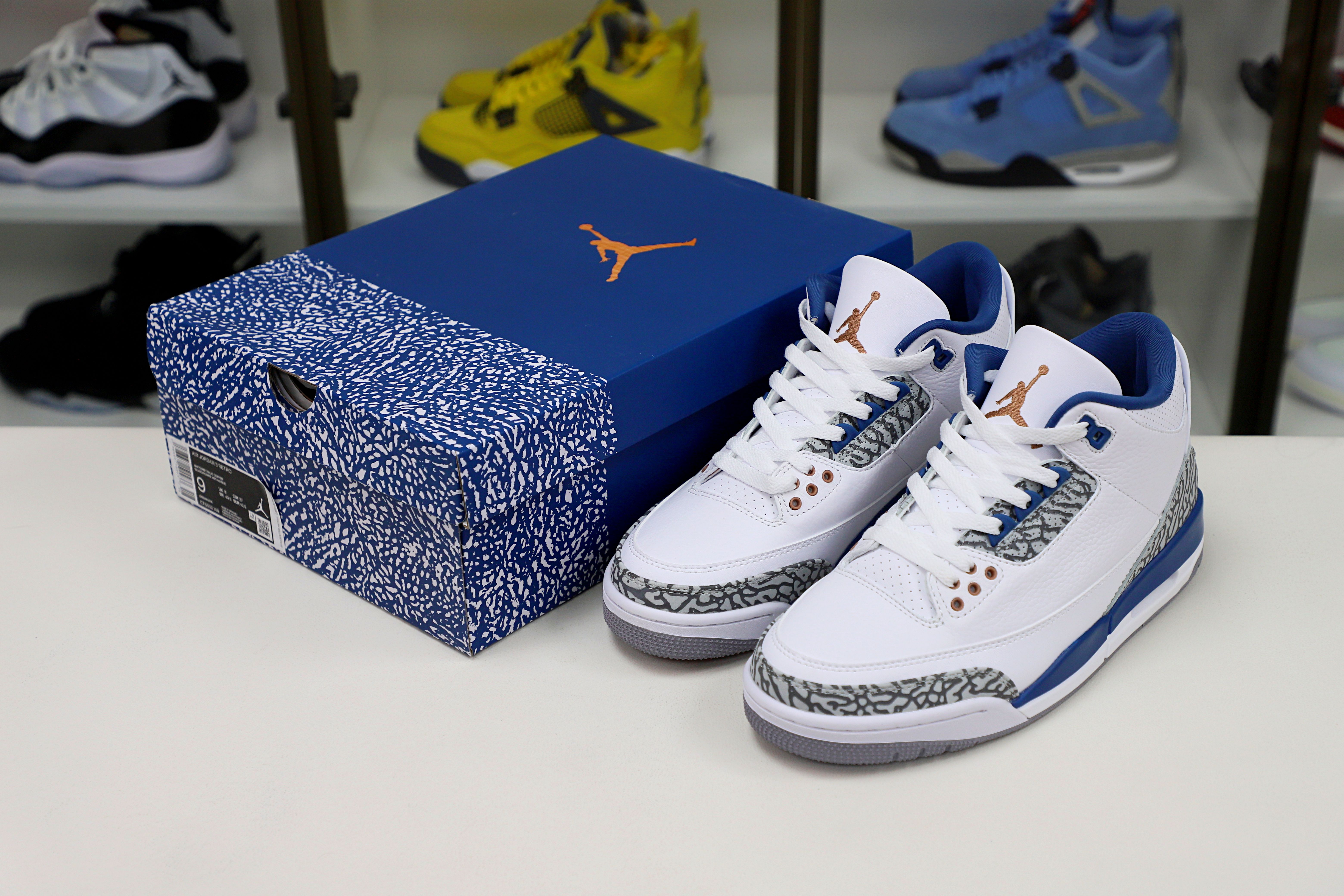 Jordan Air Jordan 3 retro"wizards"(CT8532-148)