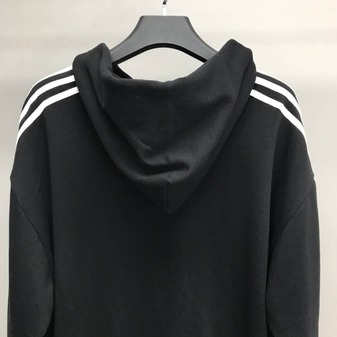 Balenciaga Ardy Wiranata logo zipper hoodie