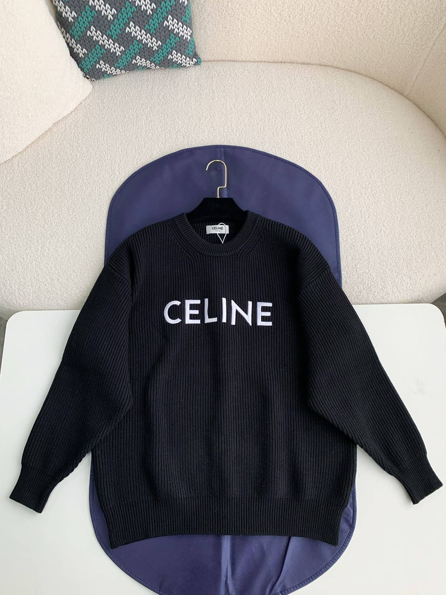 Celine sweater knitted material