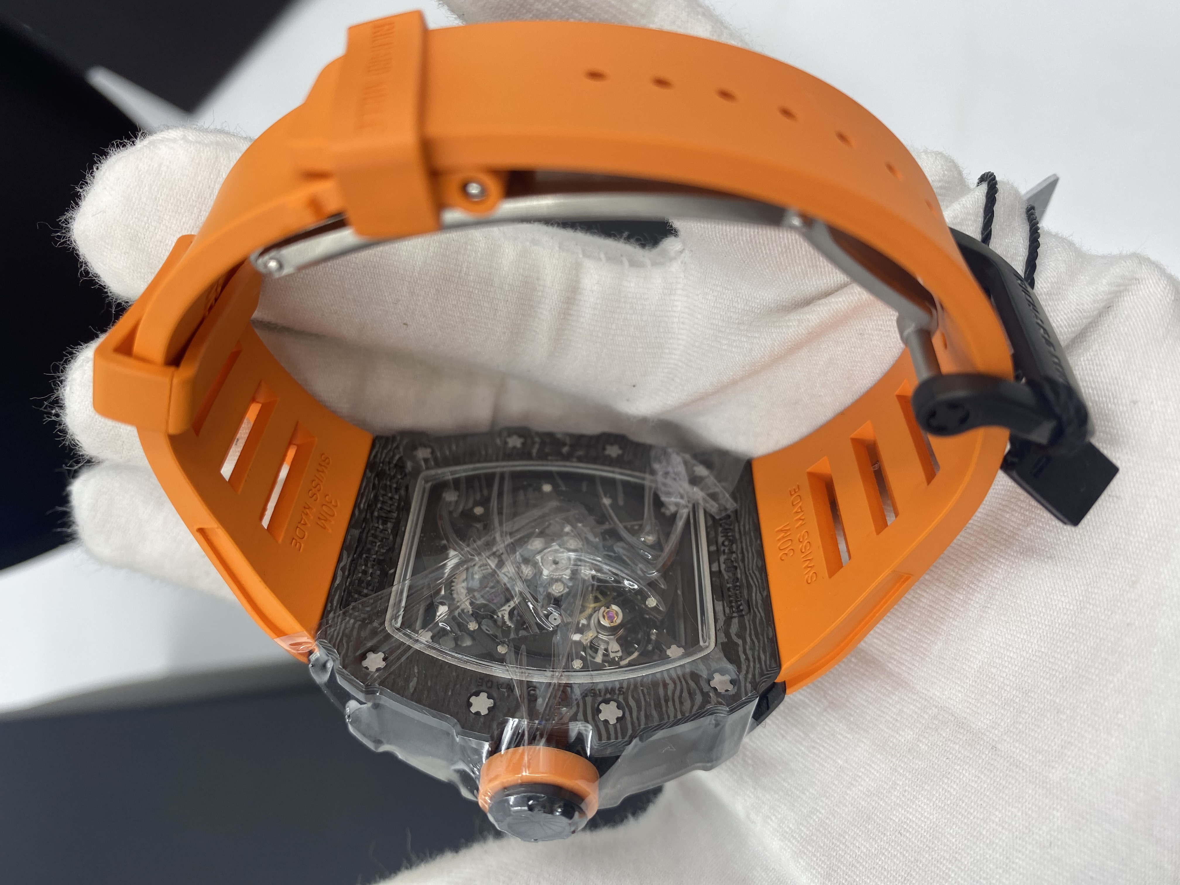 Integrated movement and white sapphire shock absorber] 『RICHARD MILLE』 Richard Mille RM 35-02