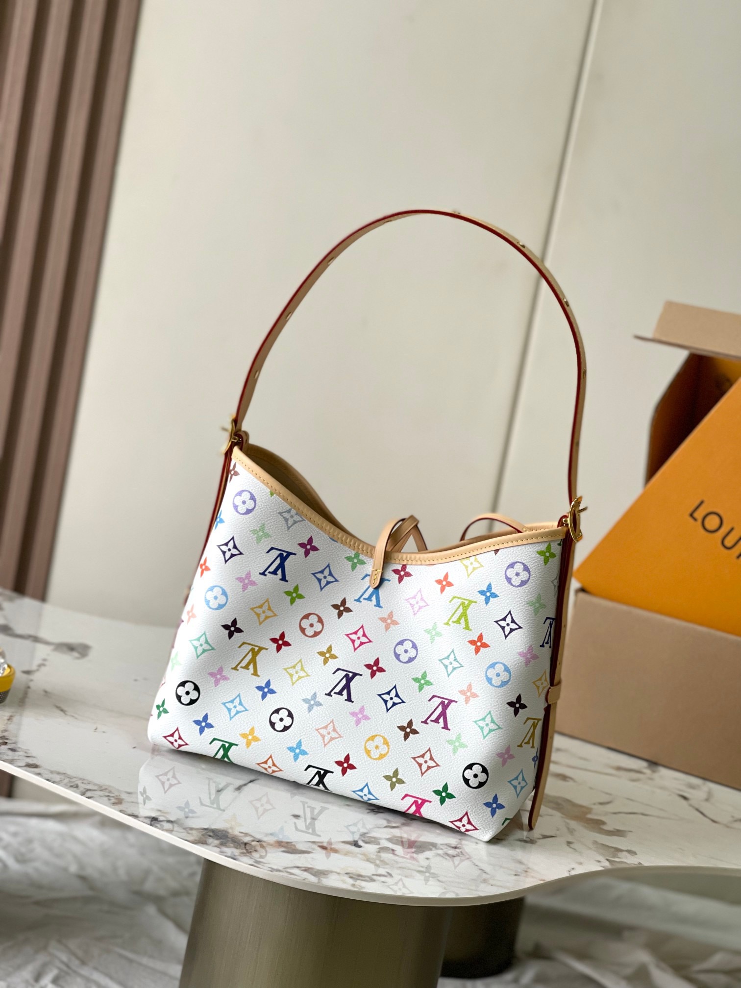 L*V x Takashi Murakami Carryall PM
