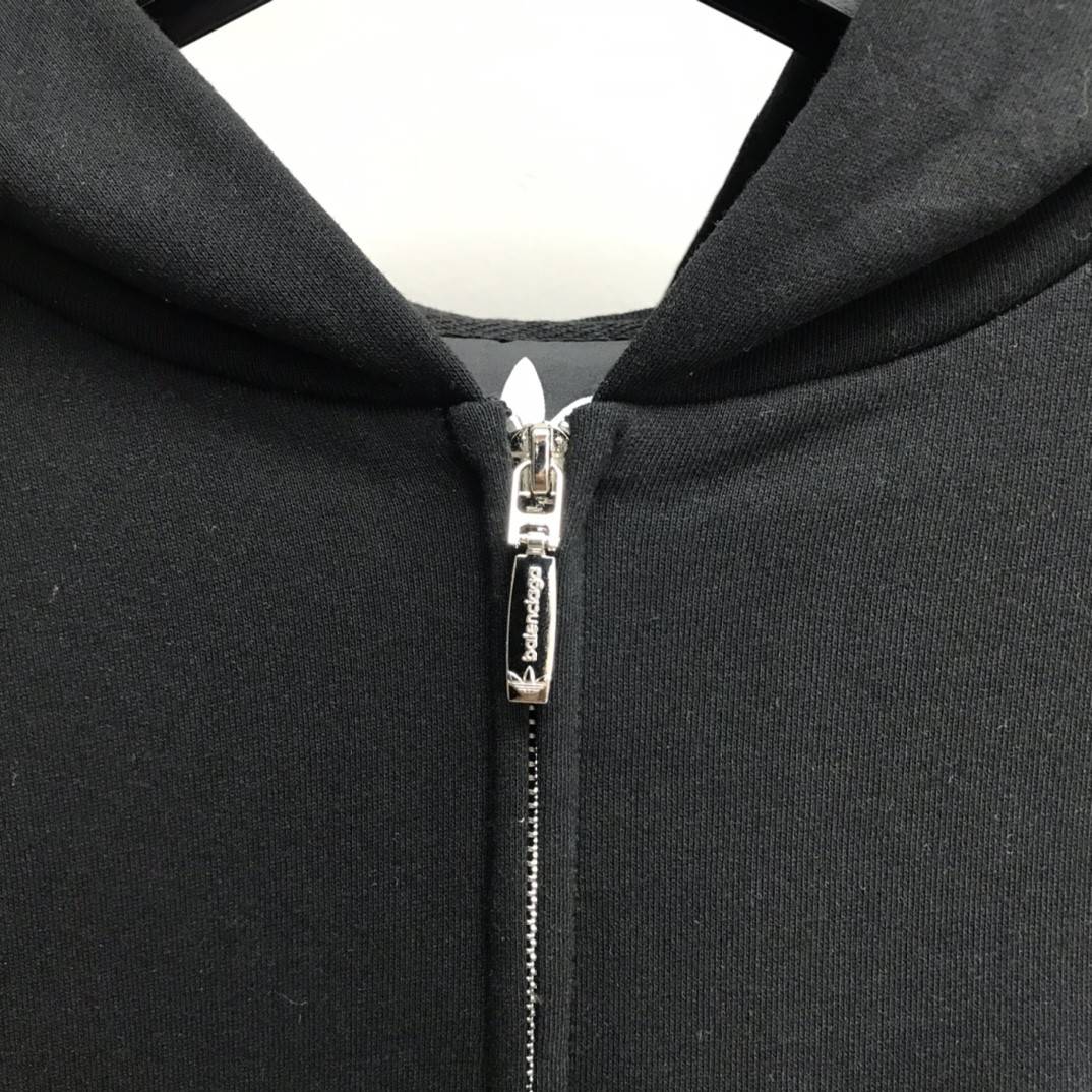 Balenciaga Ardy Wiranata logo zipper hoodie