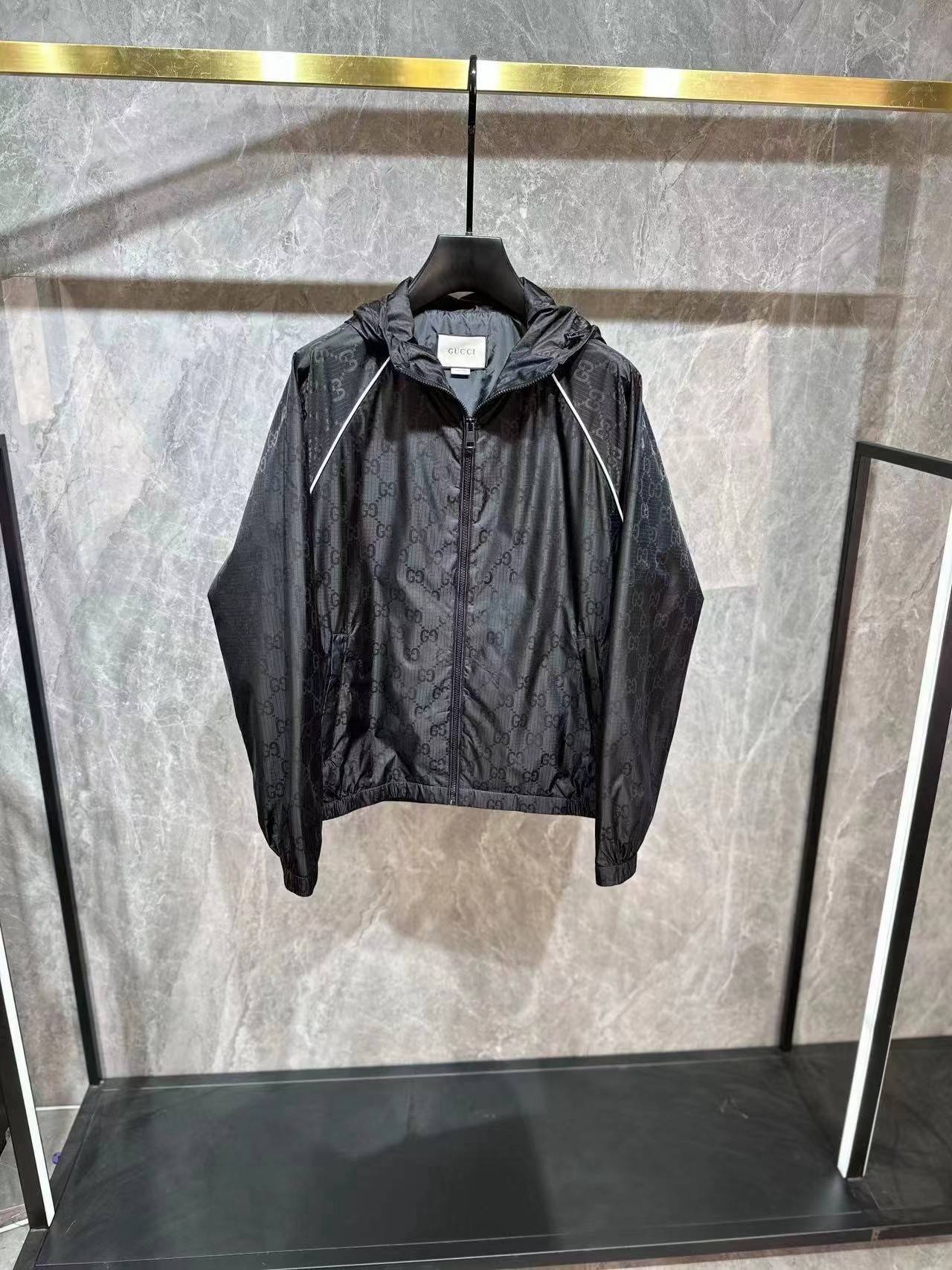 G*u*i cristiano monogram padded jacket