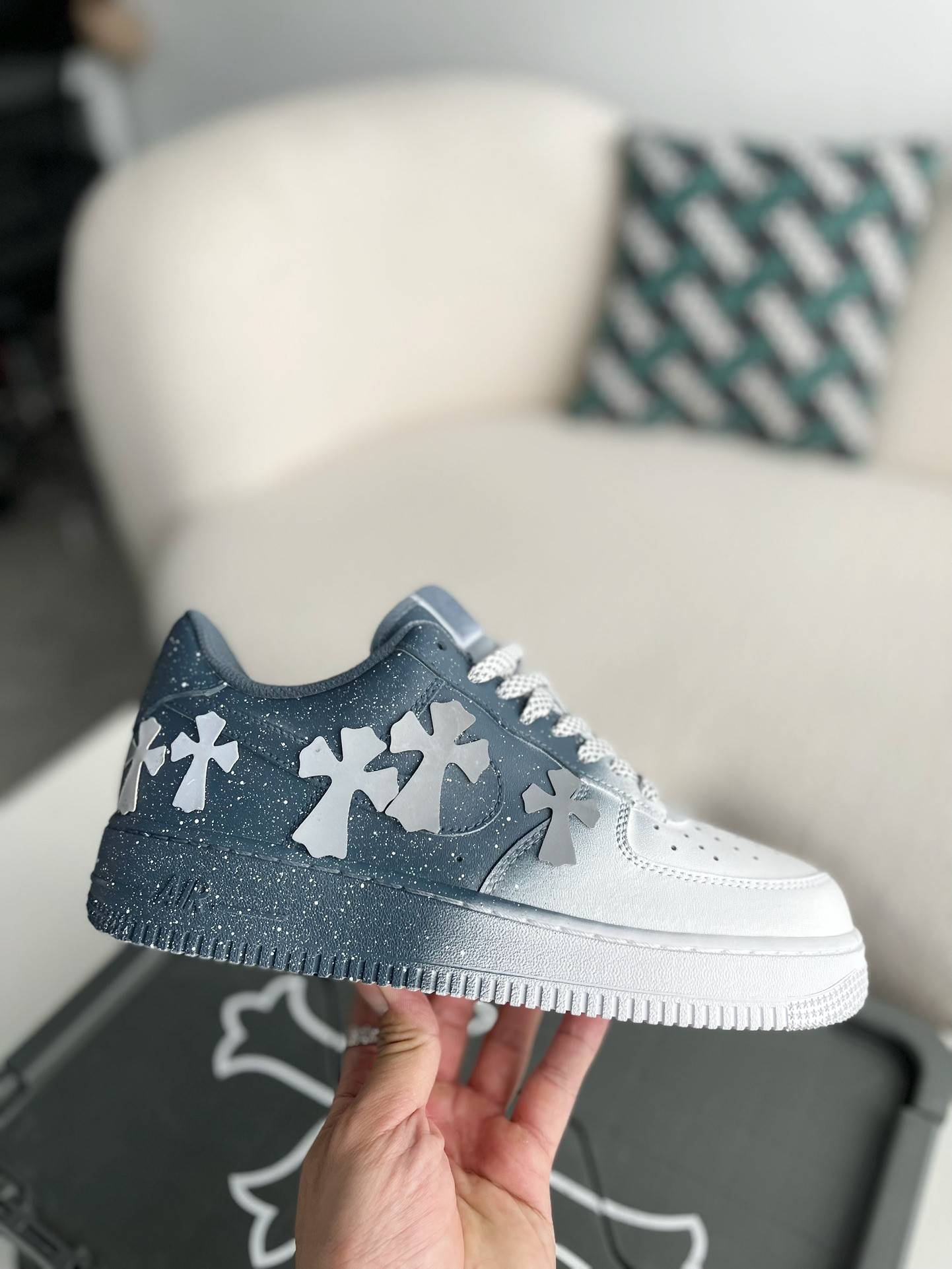 Chrome Hearts x Nike Air Force 1 sneakers