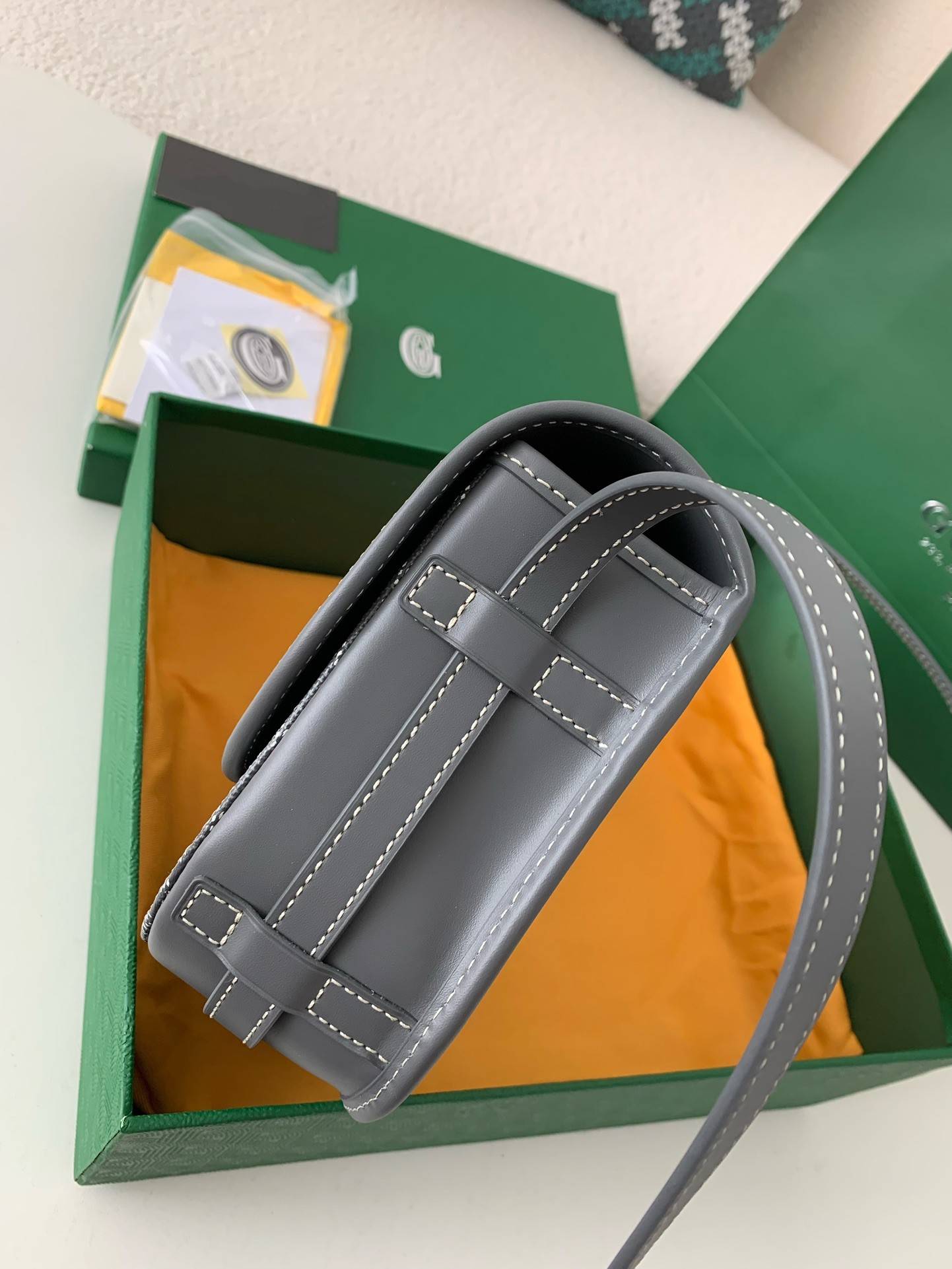 Goyard BeL*Védère bag Top Quality  Size:21.5*16*6cm