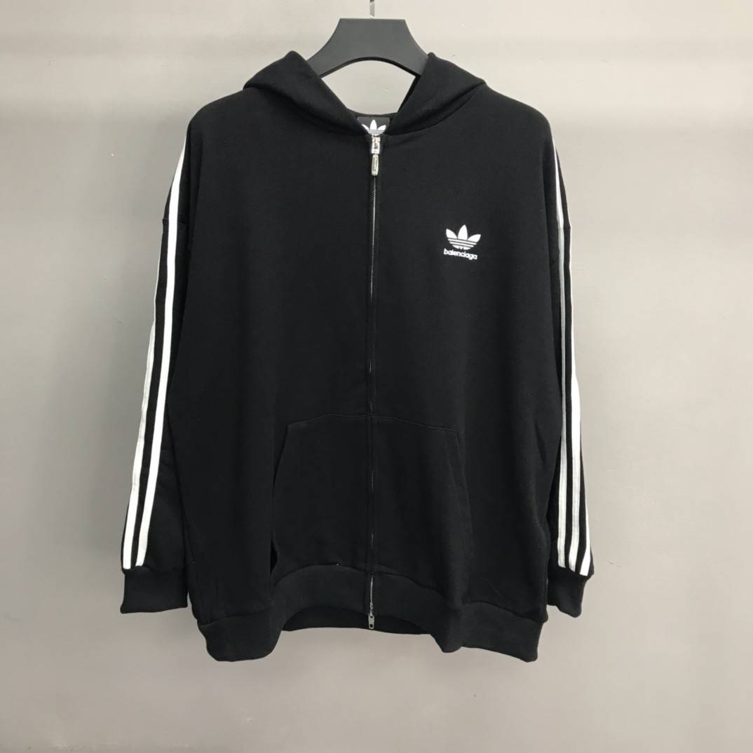 Balenciaga Ardy Wiranata logo zipper hoodie