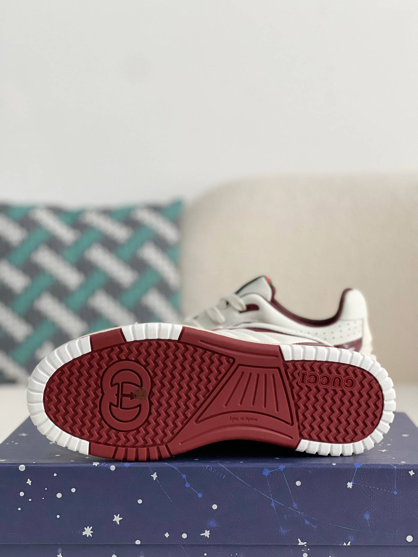 GU*ISneakers Cowhide