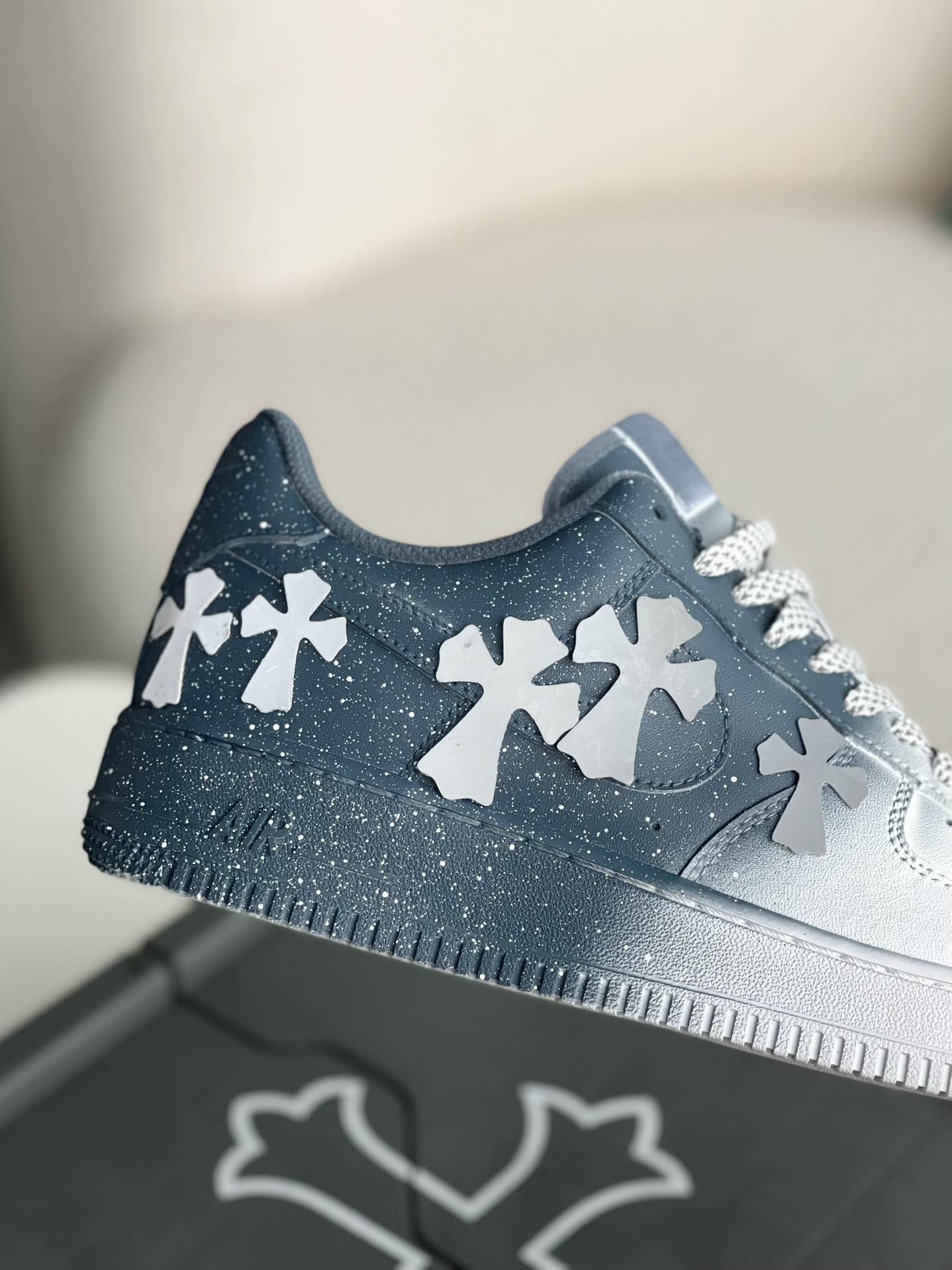 Chrome Hearts x Nike Air Force 1 sneakers