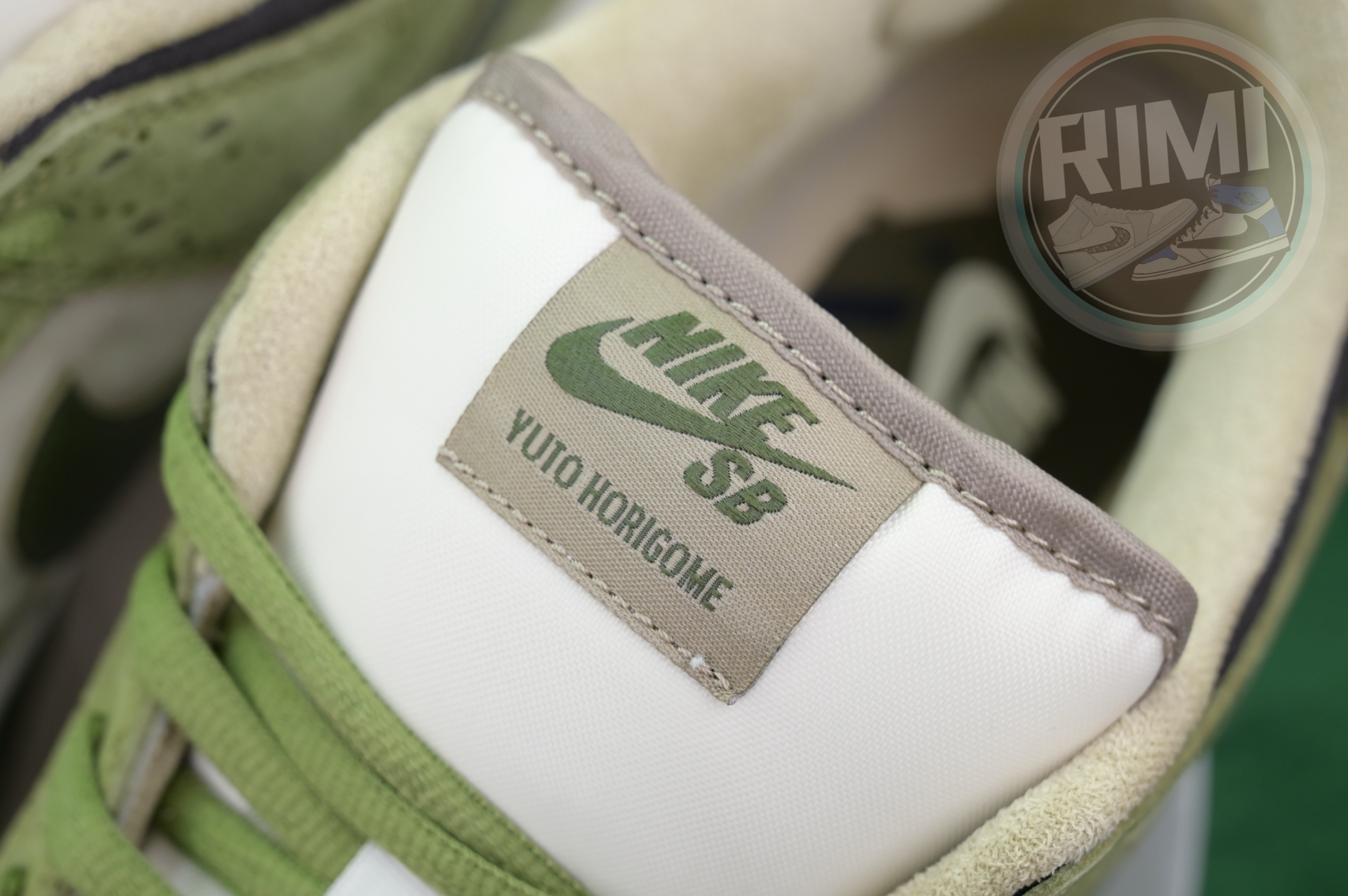 Yuto Horigome x Nike Dunk SB Asparagus