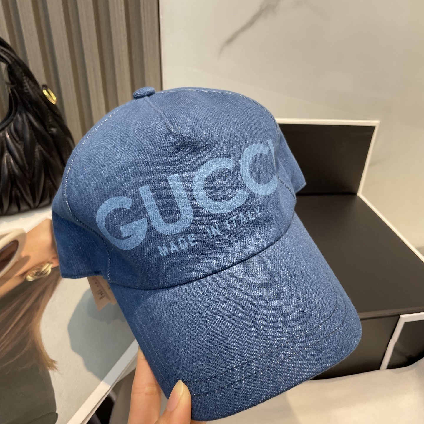 [#4936] G*u*i baseball cap peaked c ap hat