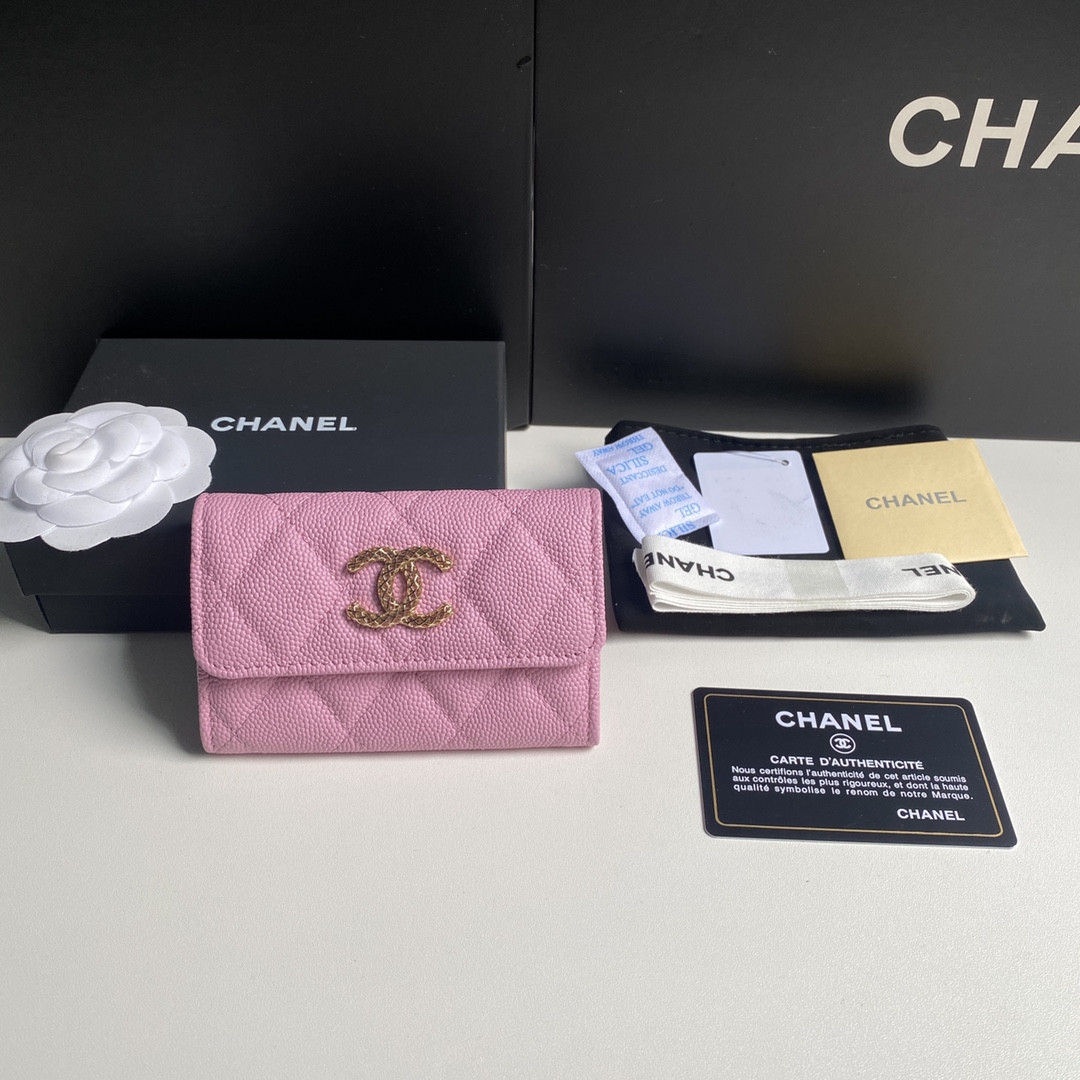 Chanle Flap Wallet