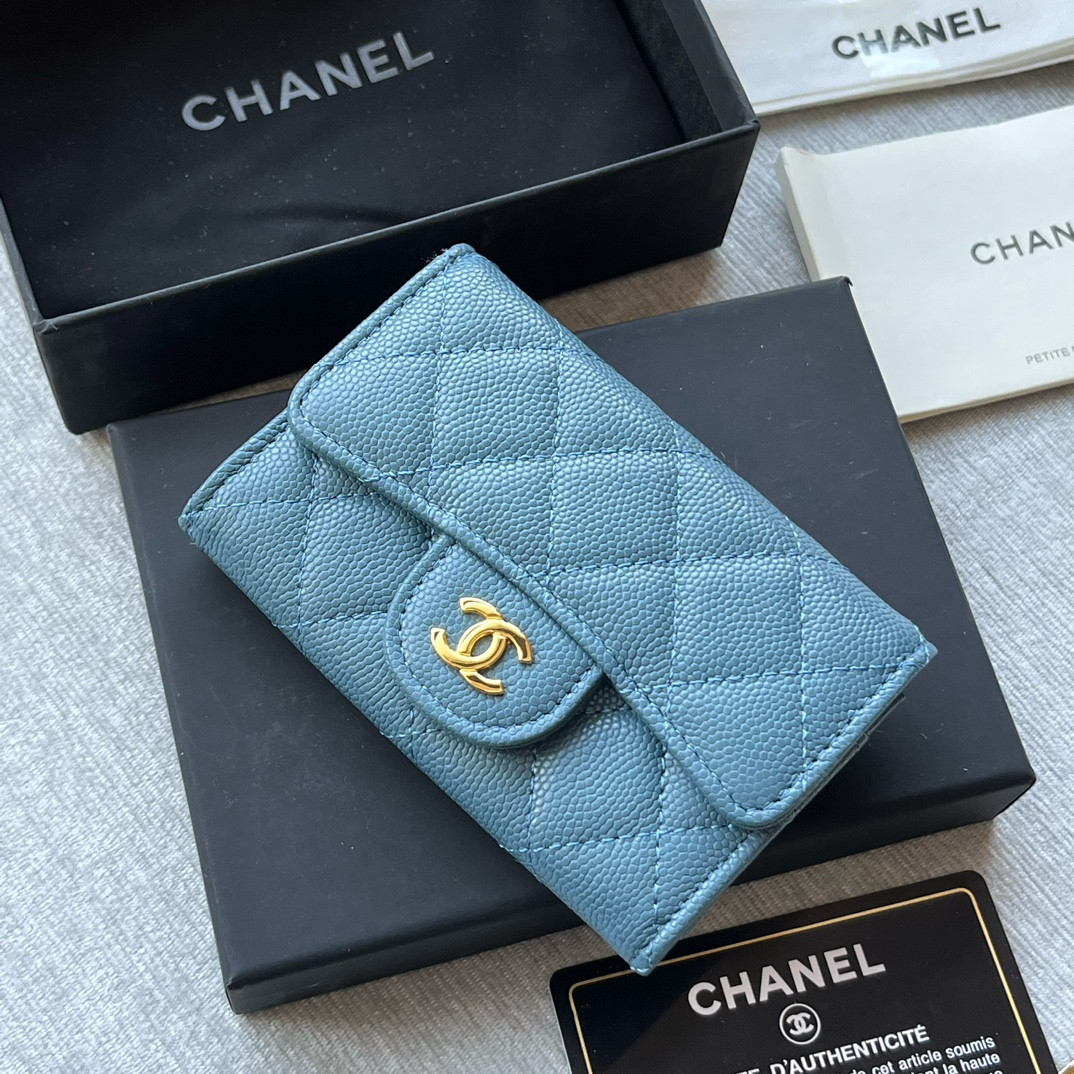 Chanle Flap Wallet