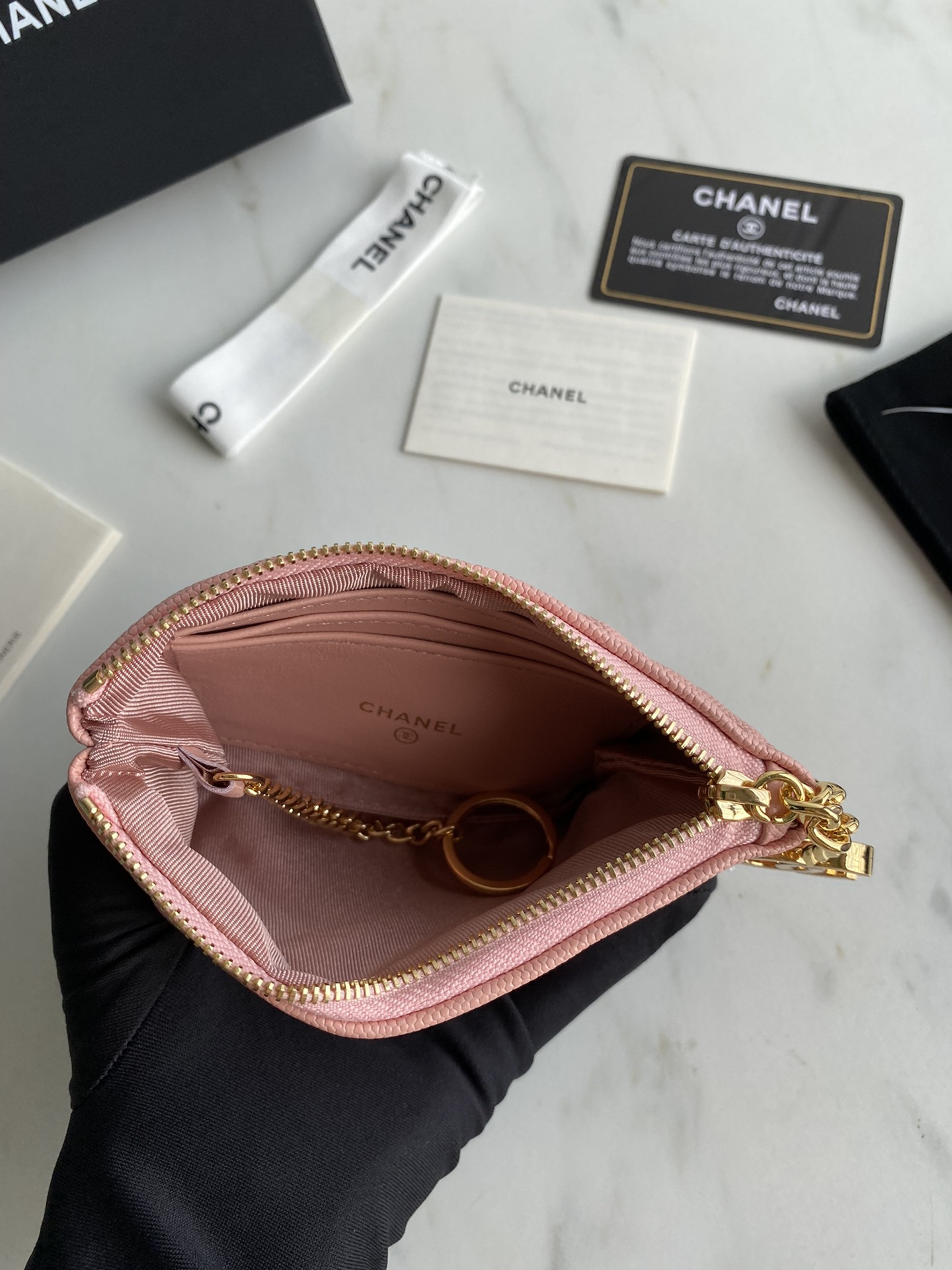 Chanle Zipped Wallet