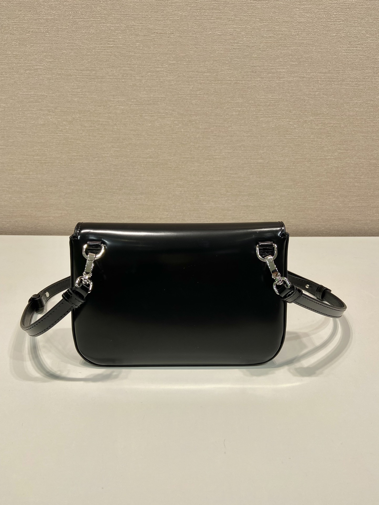 Prada Brushed Leather Mini-bag With Shoulder Strap Bag