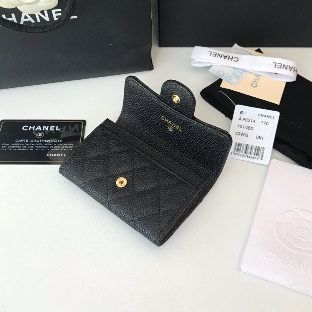 Chanle Flap Wallet