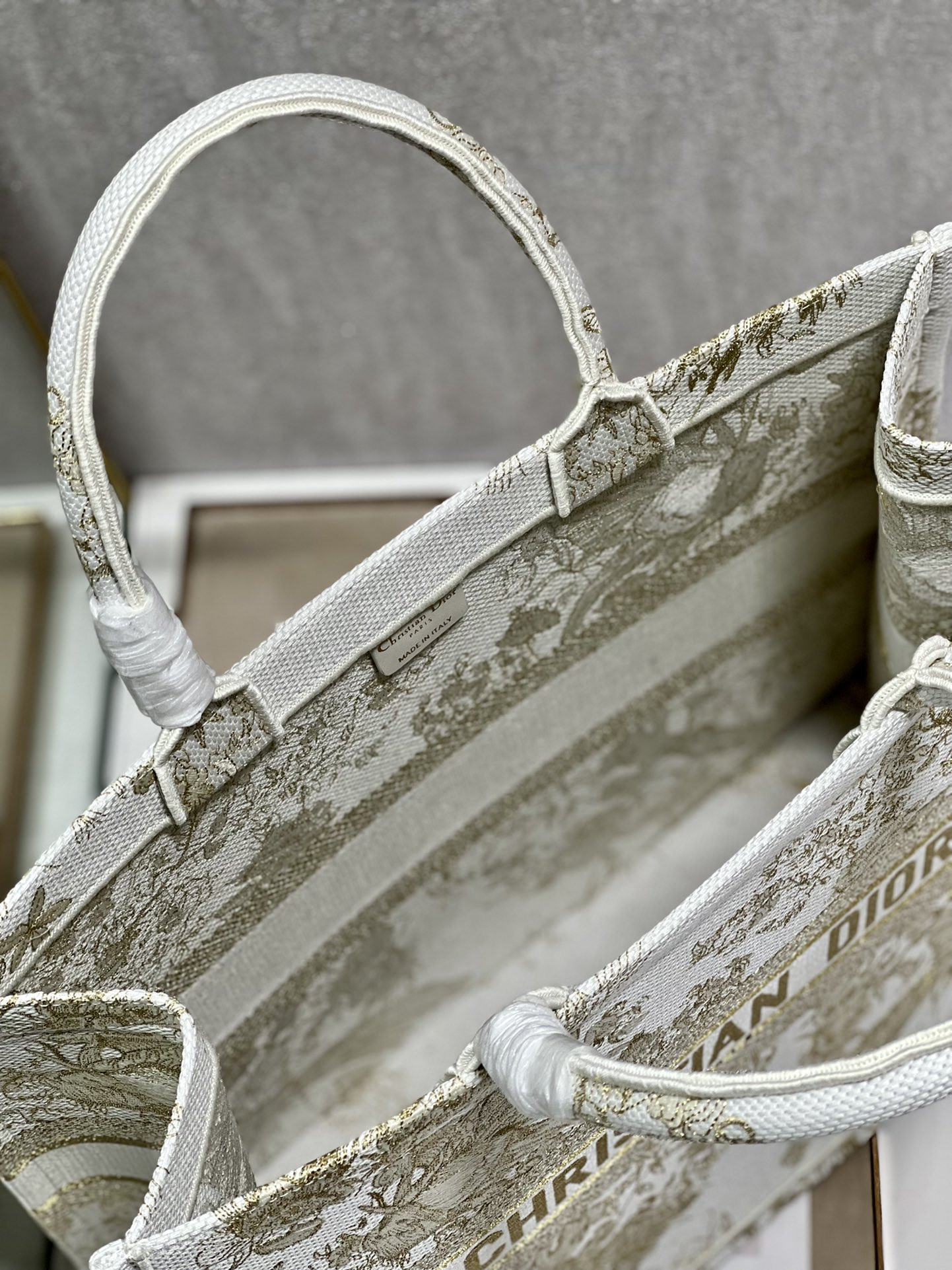 Large Dior Book Tote