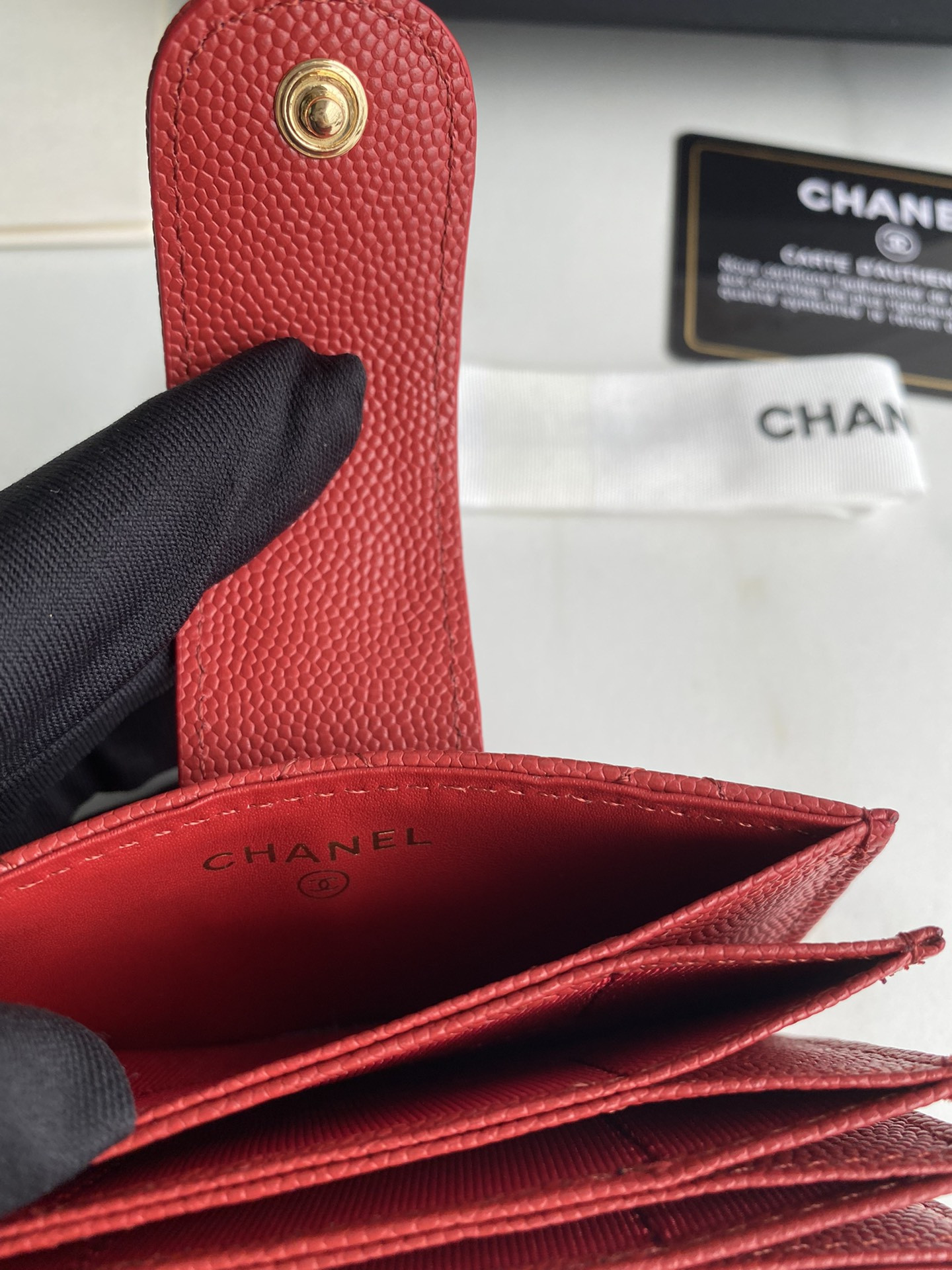 Chanle Flap Wallet