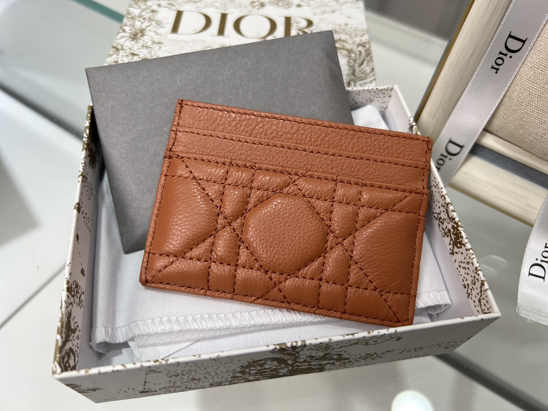 Dior Caro Five-slot Card Holder