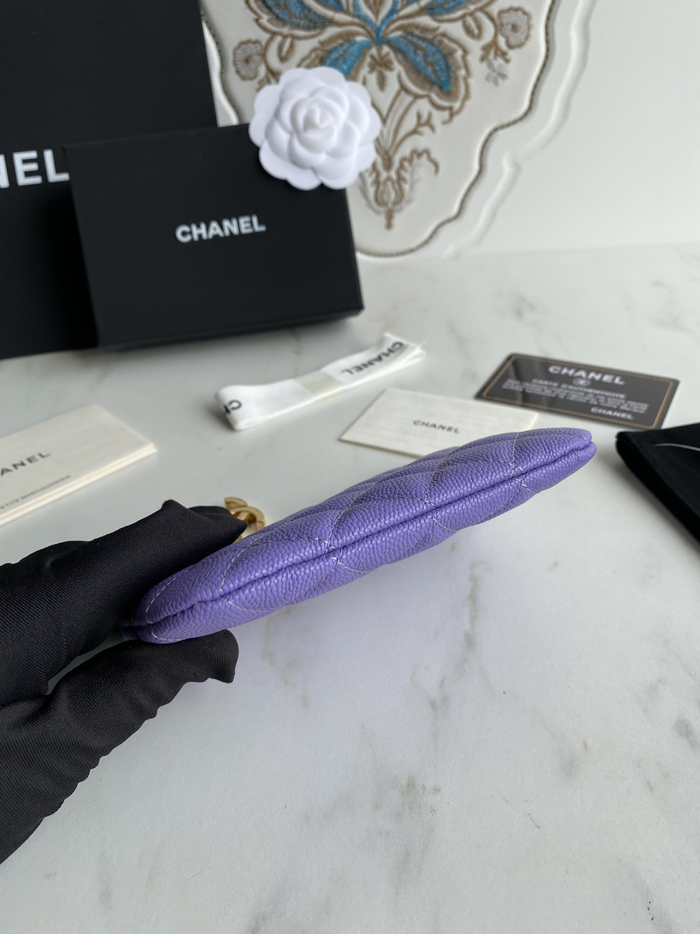 Chanle Zipped Wallet