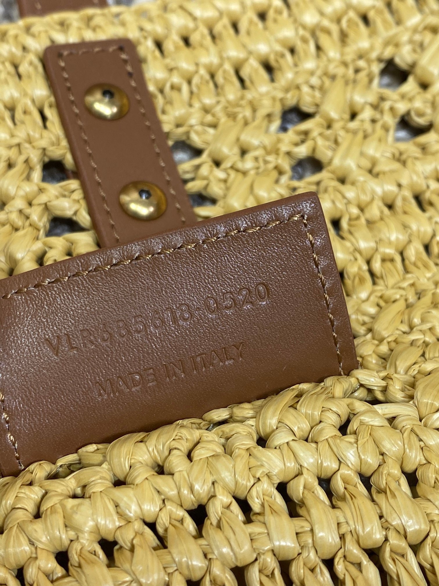 YSL straw tote basket, pure handmade. 685618 Size: 55*31*28cm