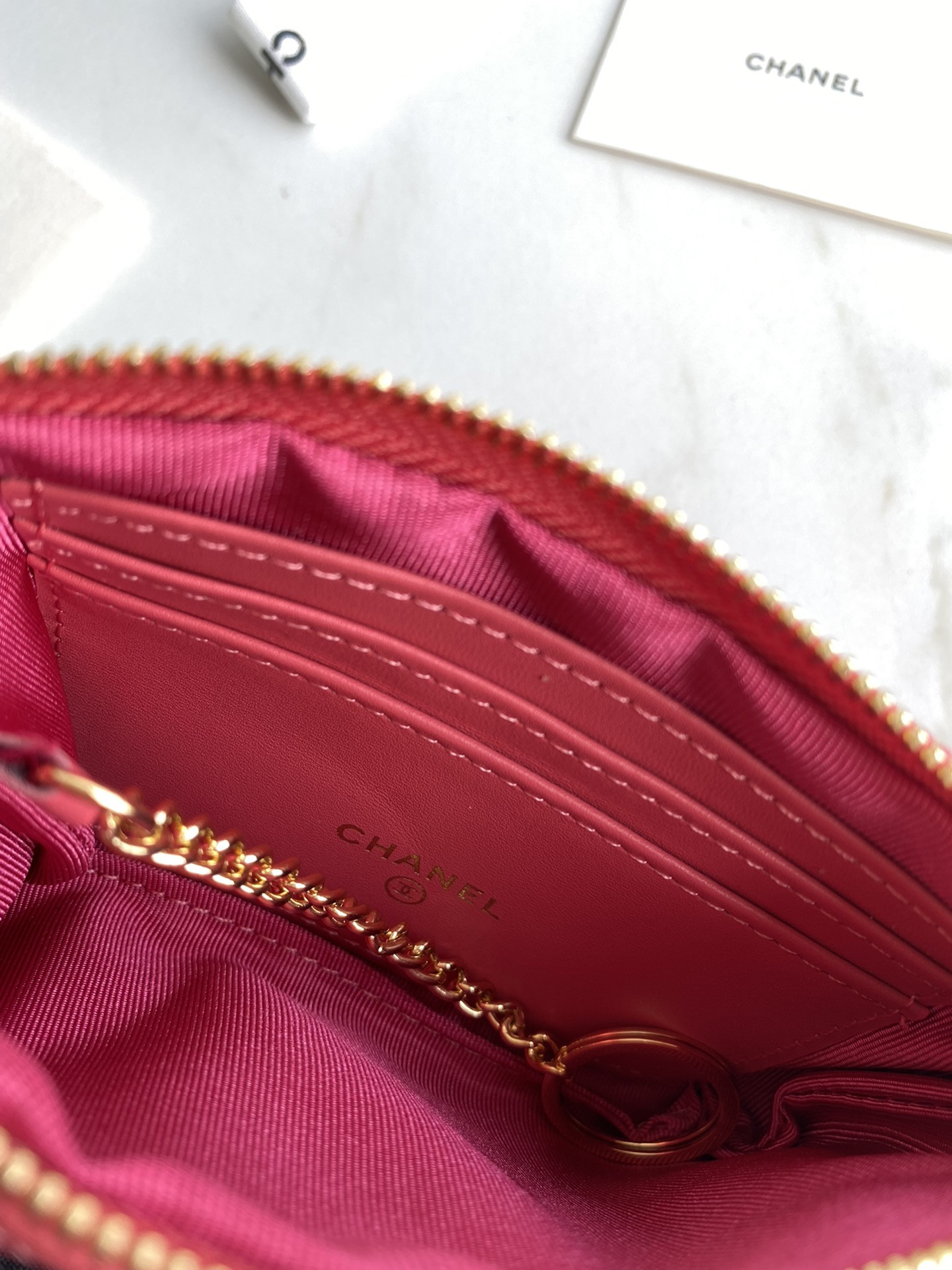 Chanle Zipped Wallet