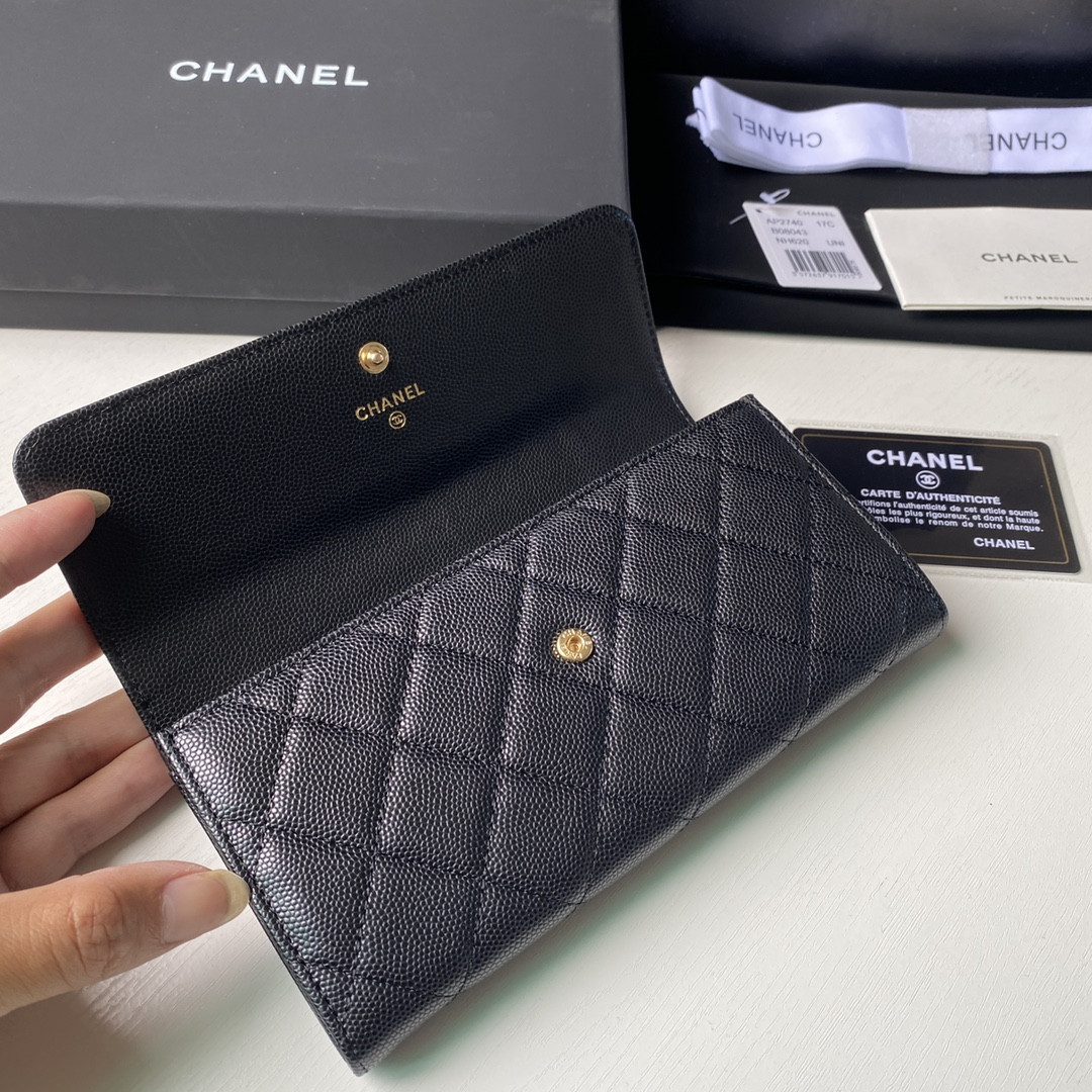 Chanle Flap Wallet