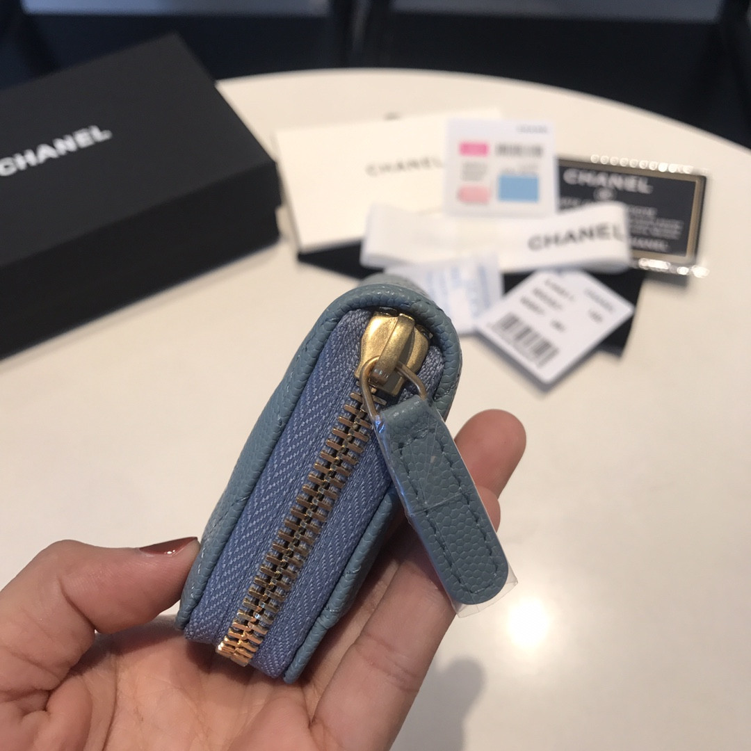 Chanle Zipped Wallet