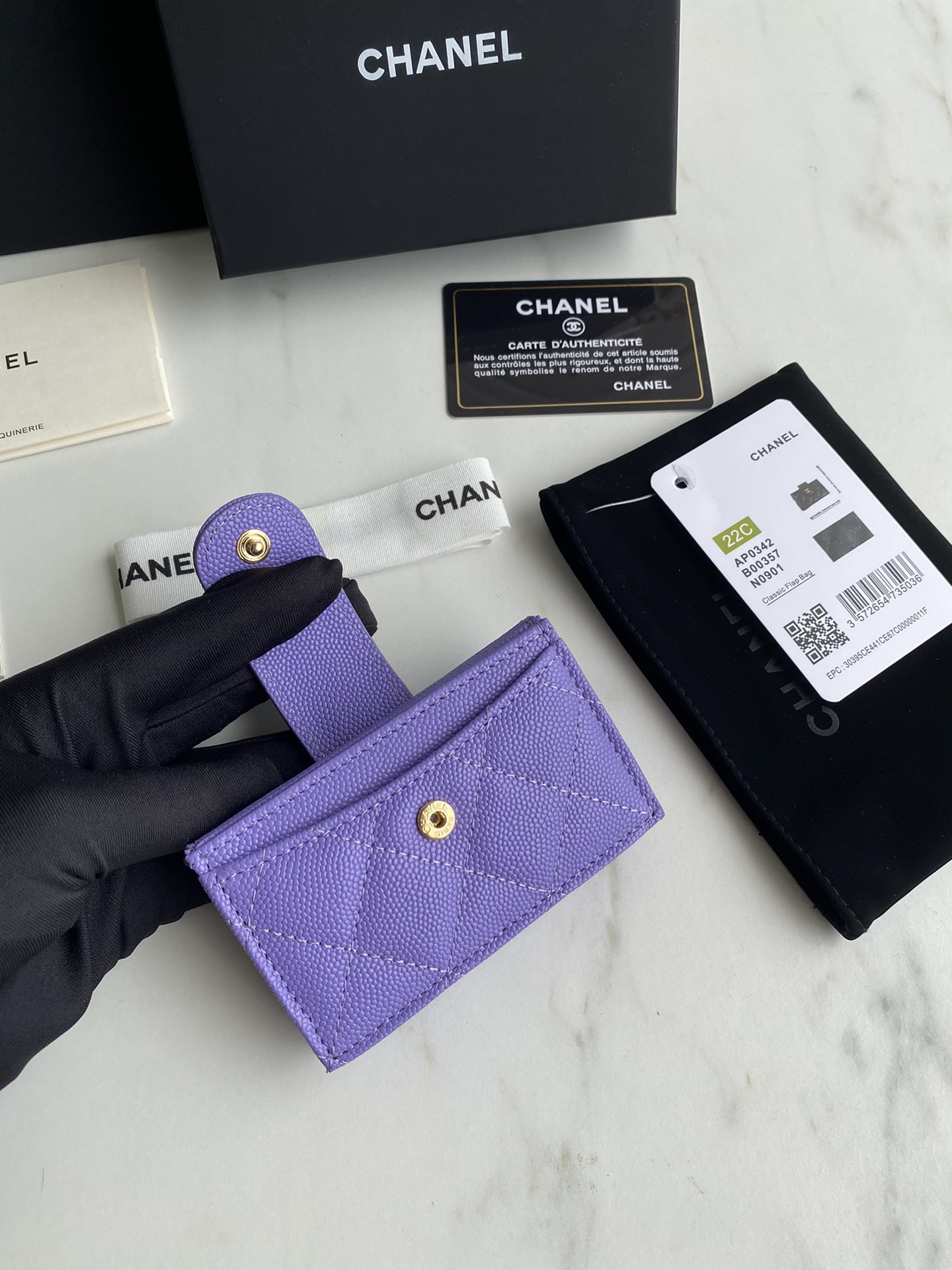 Chanle Flap Wallet