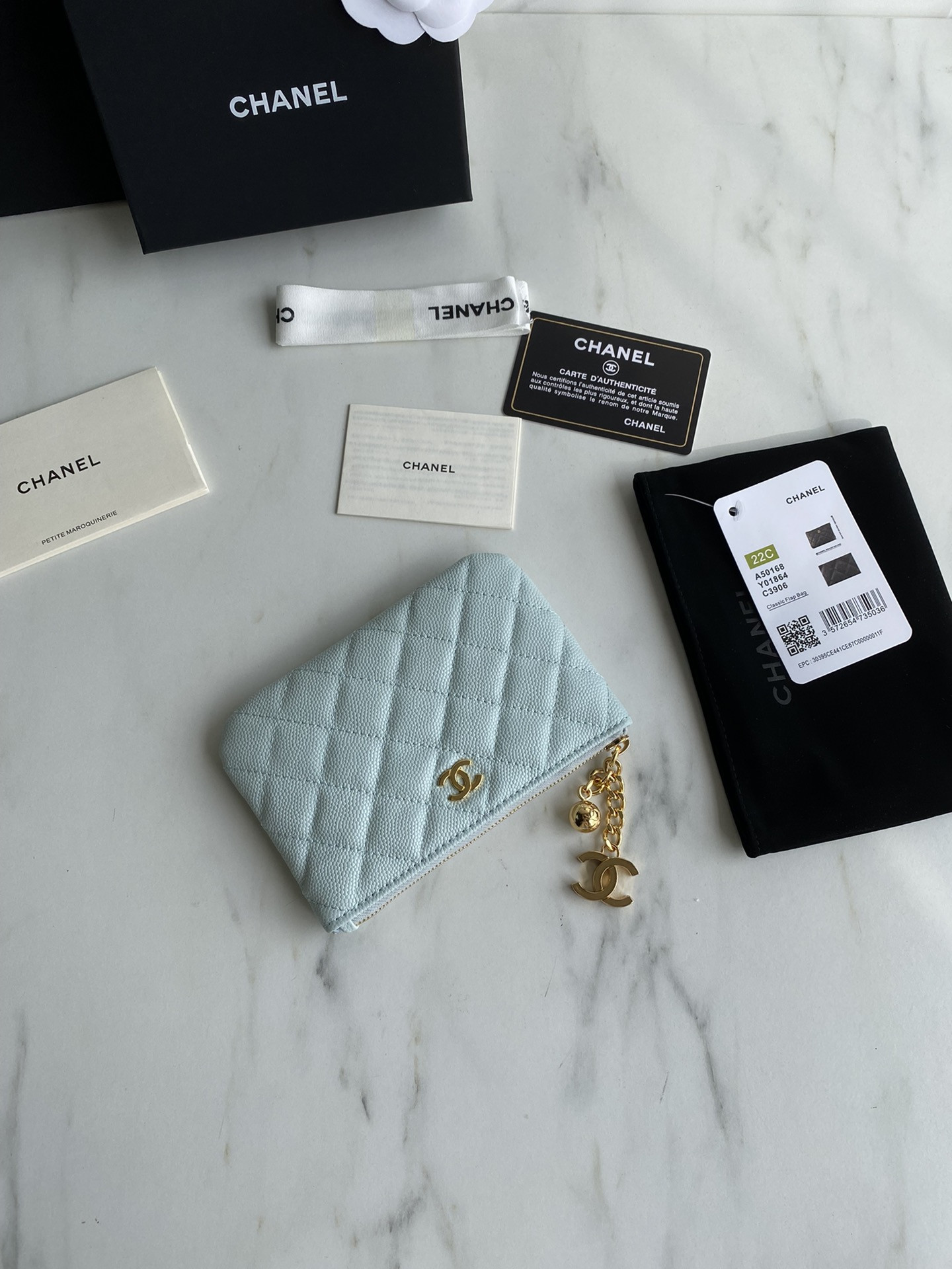 Chanle Zipped Wallet