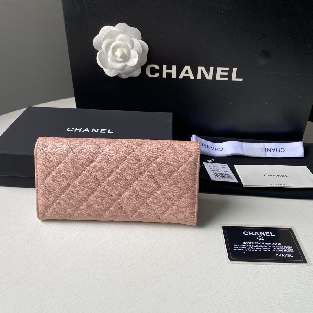 Chanle Flap Wallet