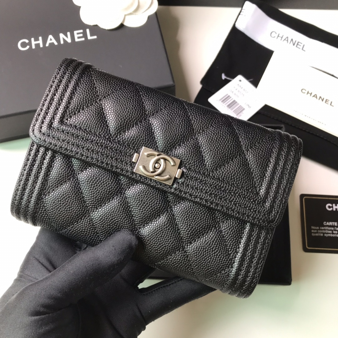 Chanle Flap Wallet