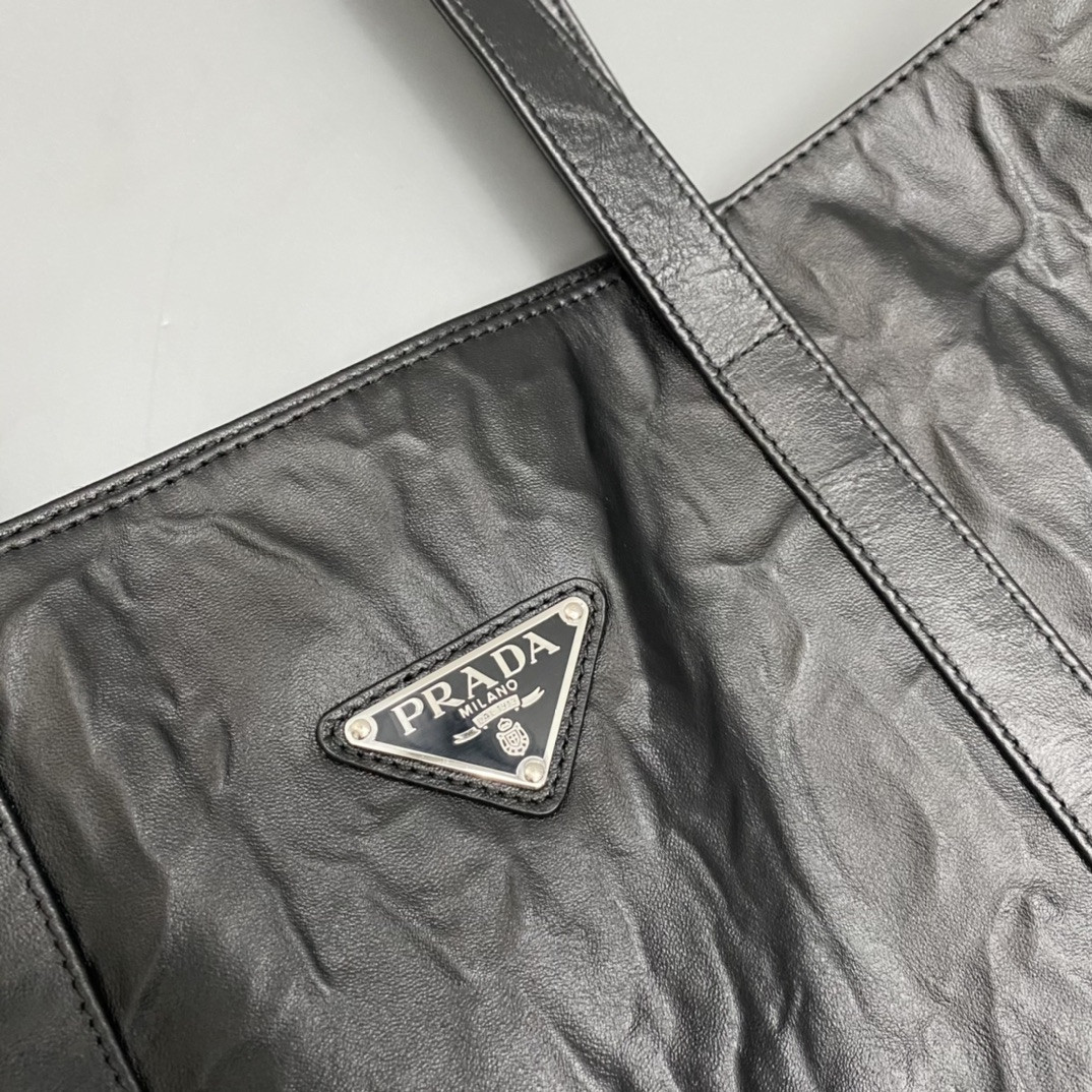 Prada Large Antique Tote Bag