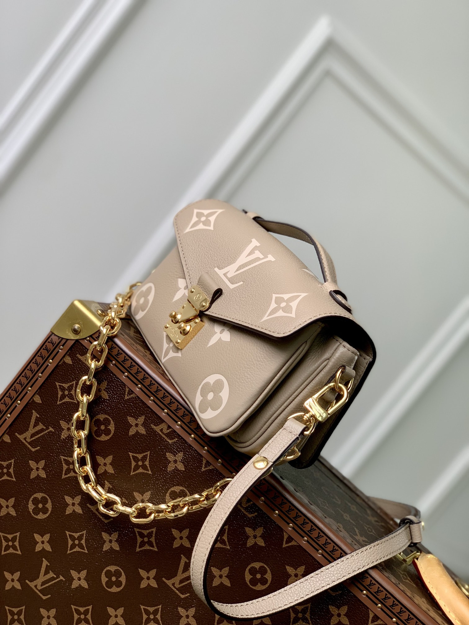 Louis Vuitton Pochette Métis East West Bag