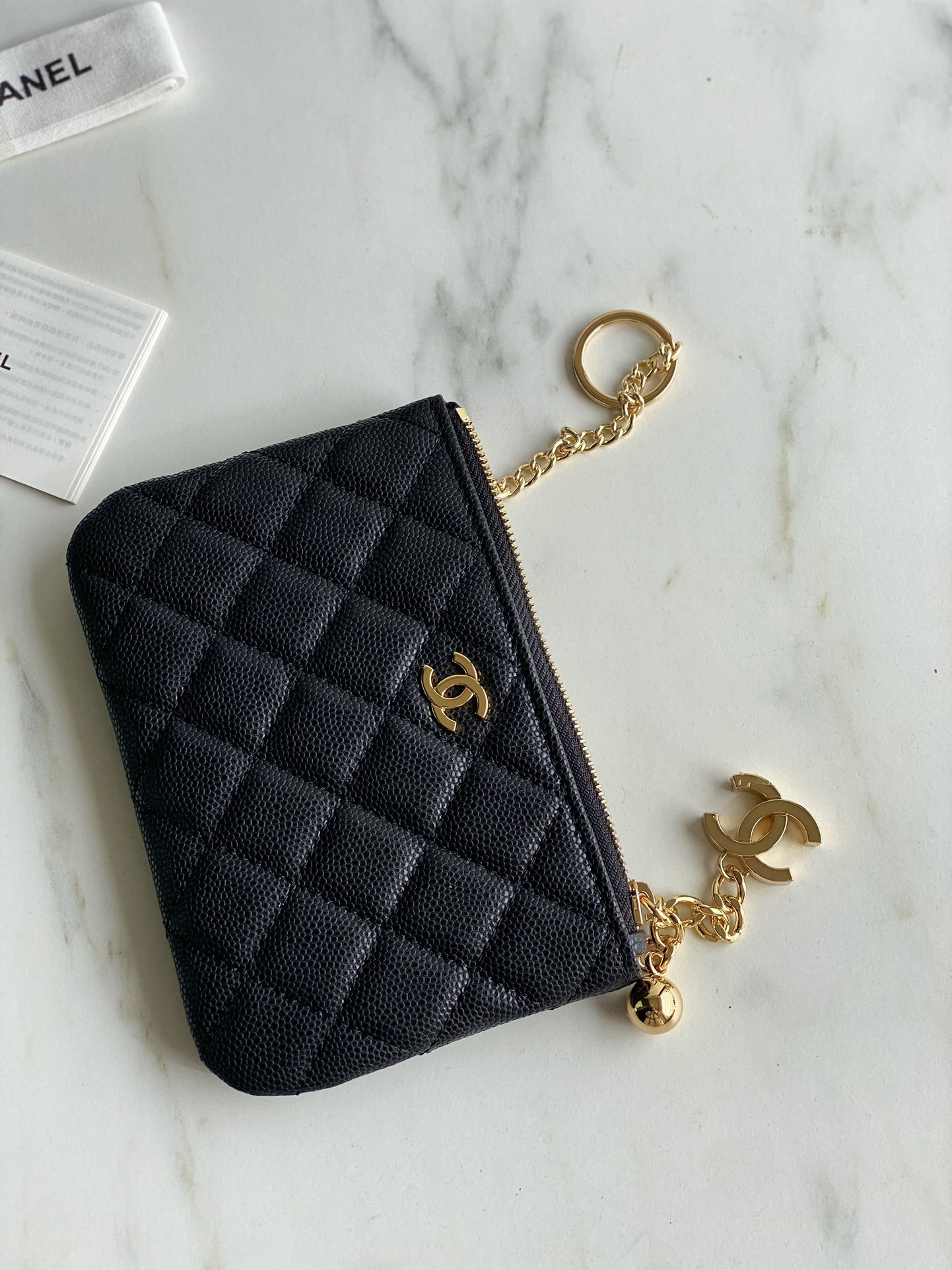 Chanle Zipped Wallet