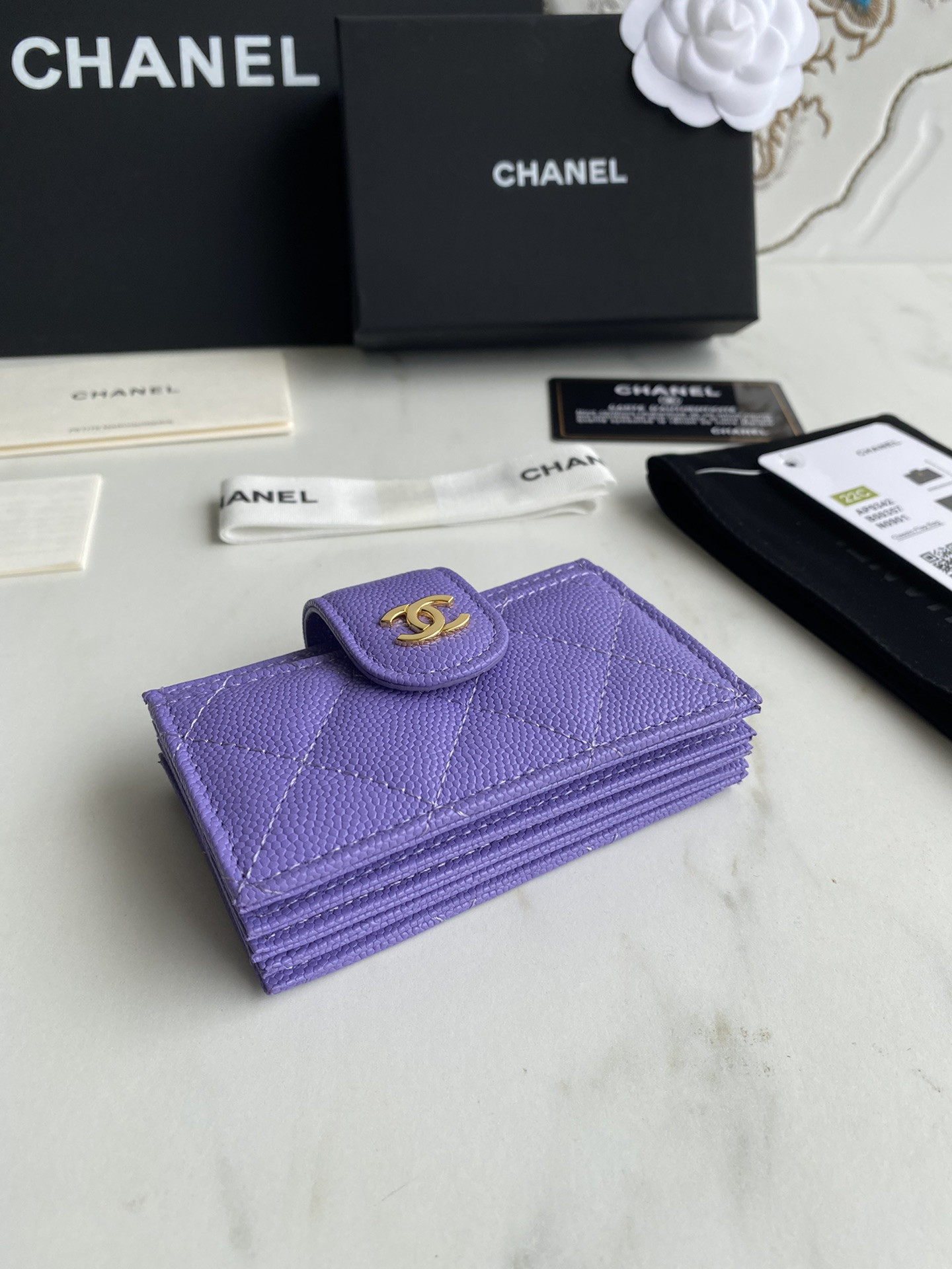 Chanle Flap Wallet