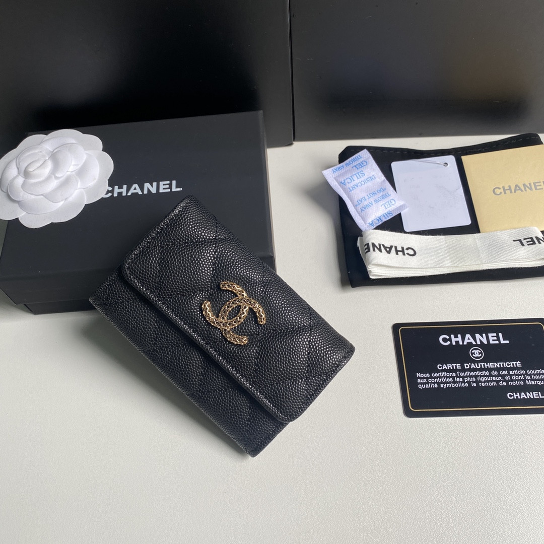Chanle Flap Wallet