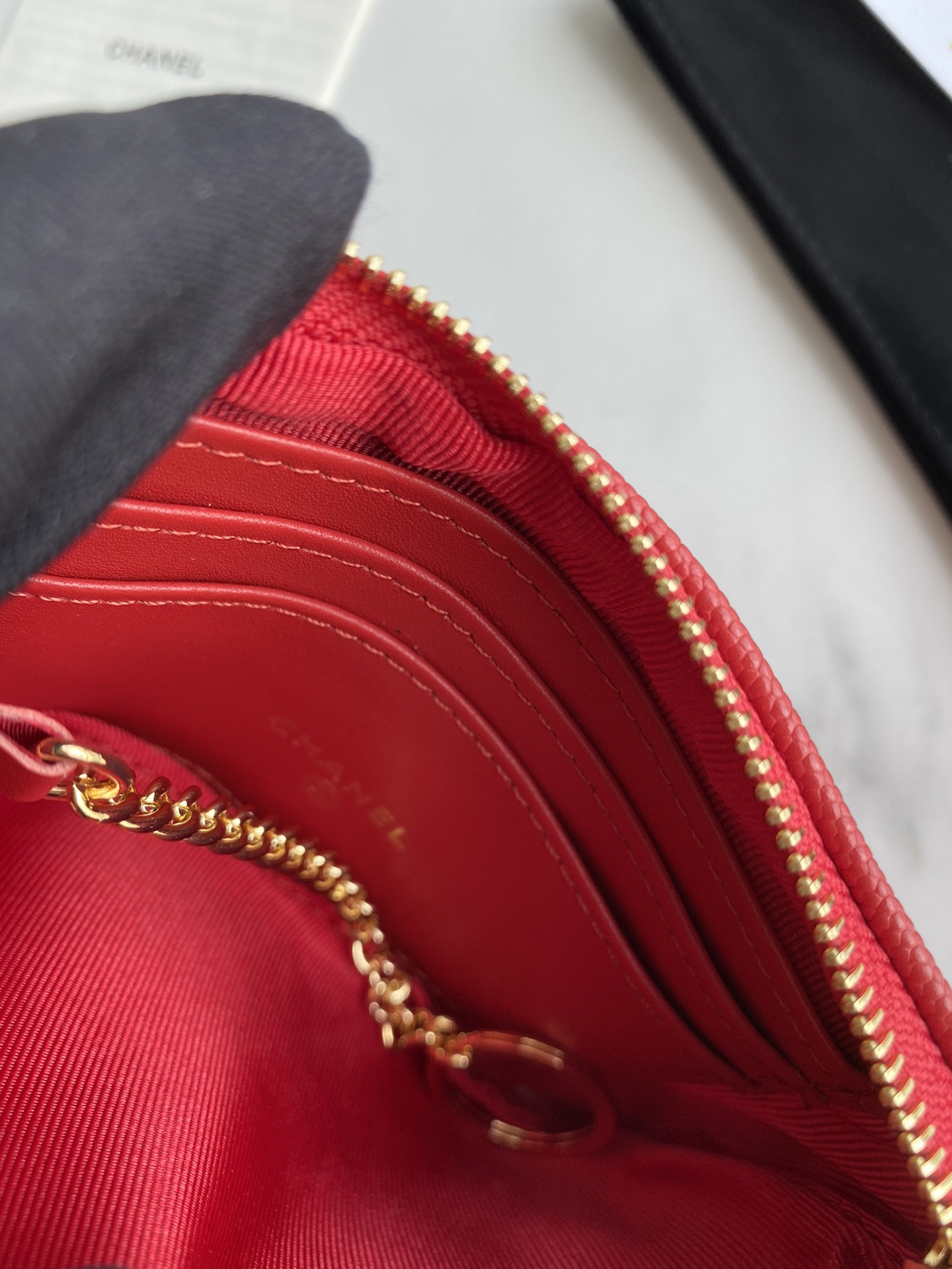 Chanle Zipped Wallet