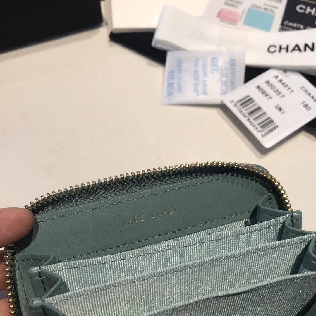 Chanle Zipped Wallet