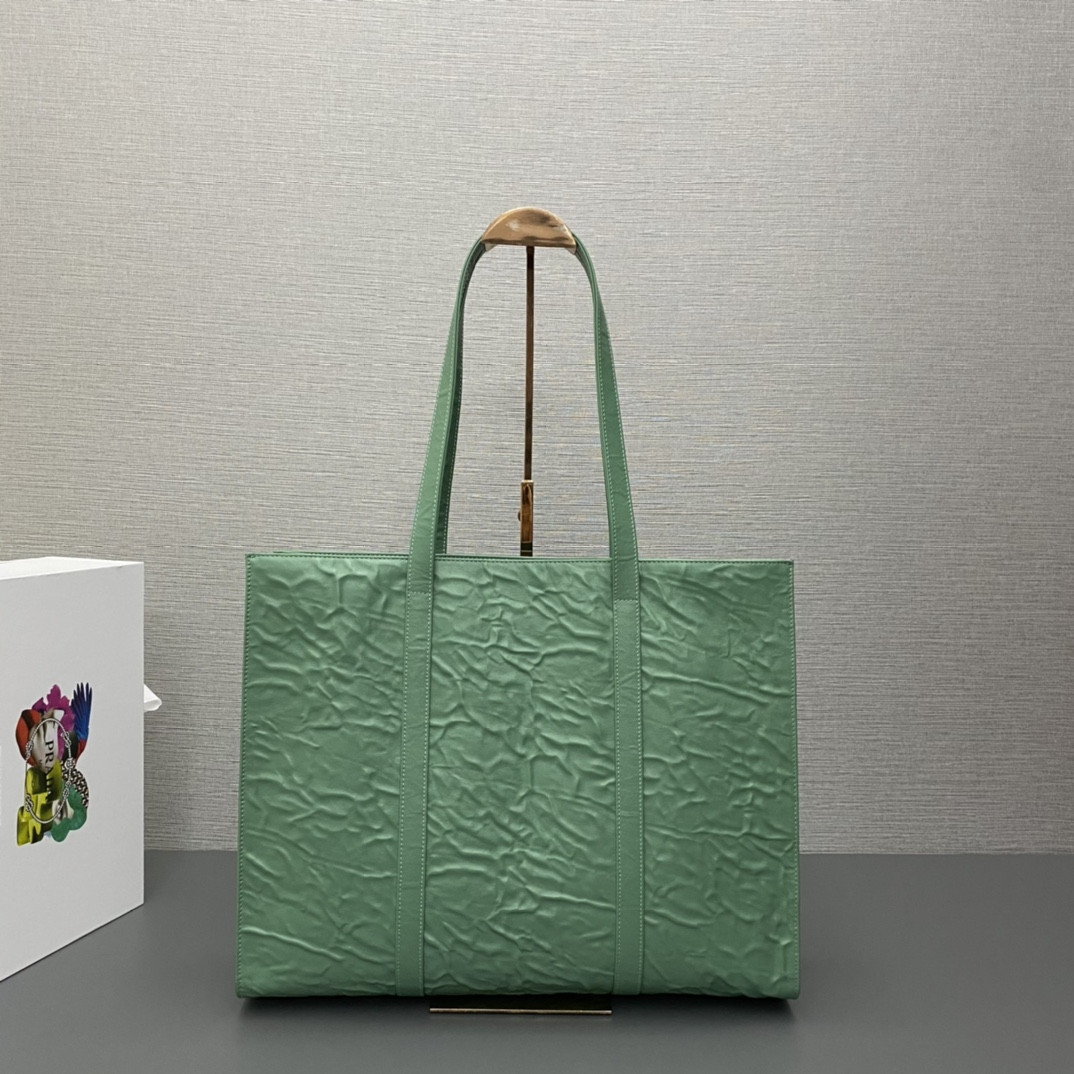 Prada Large Antique Tote Bag