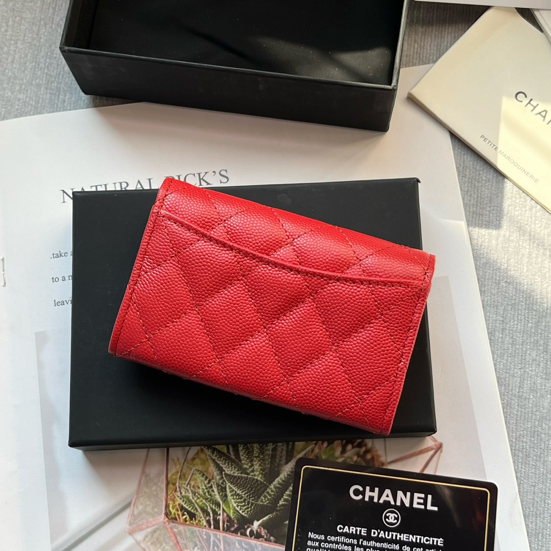Chanle Flap Wallet